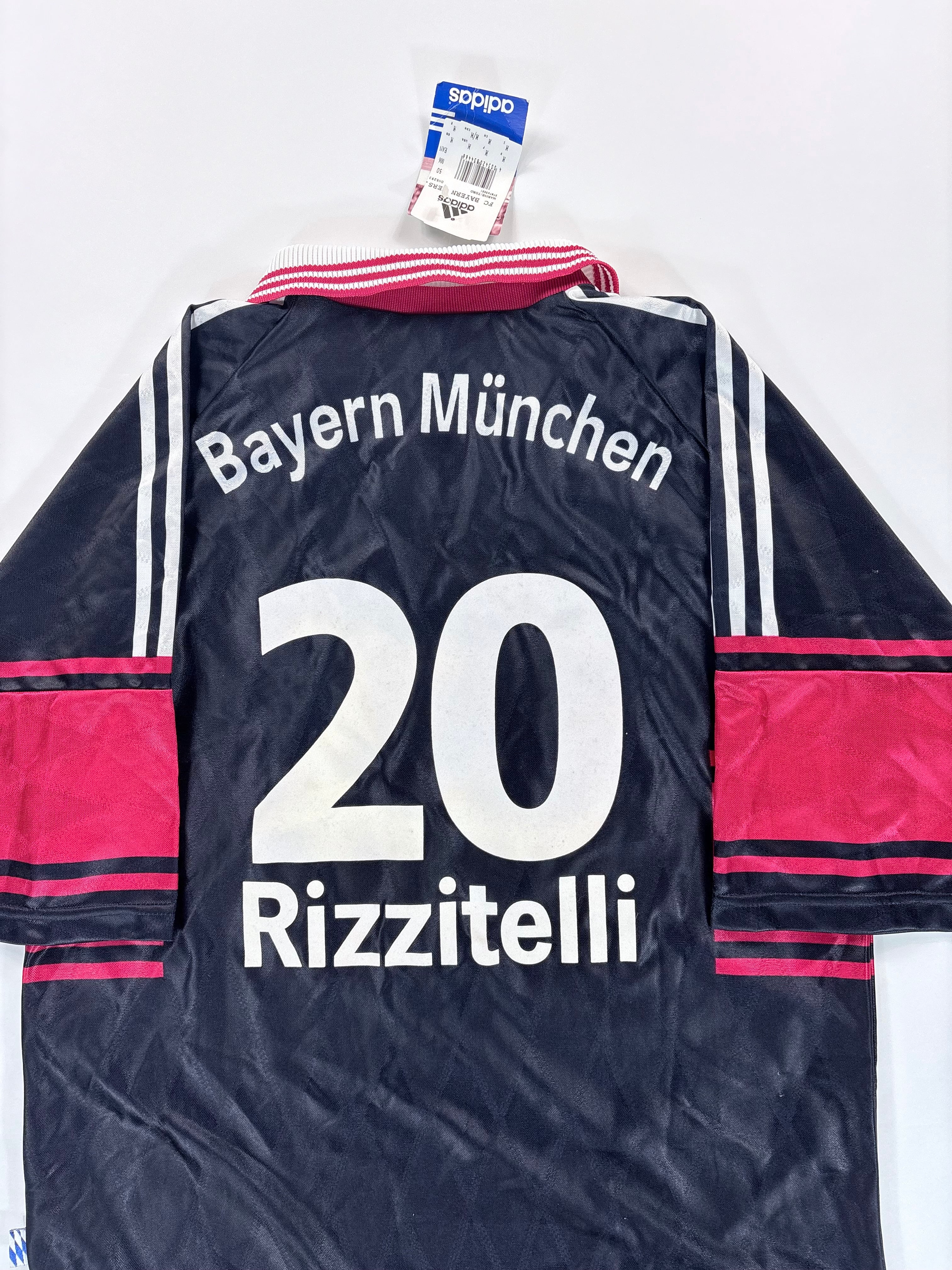 Bayern München Heimtrikot 1997/1998 - #20 Rizzitelli - M - Mit Etikett!