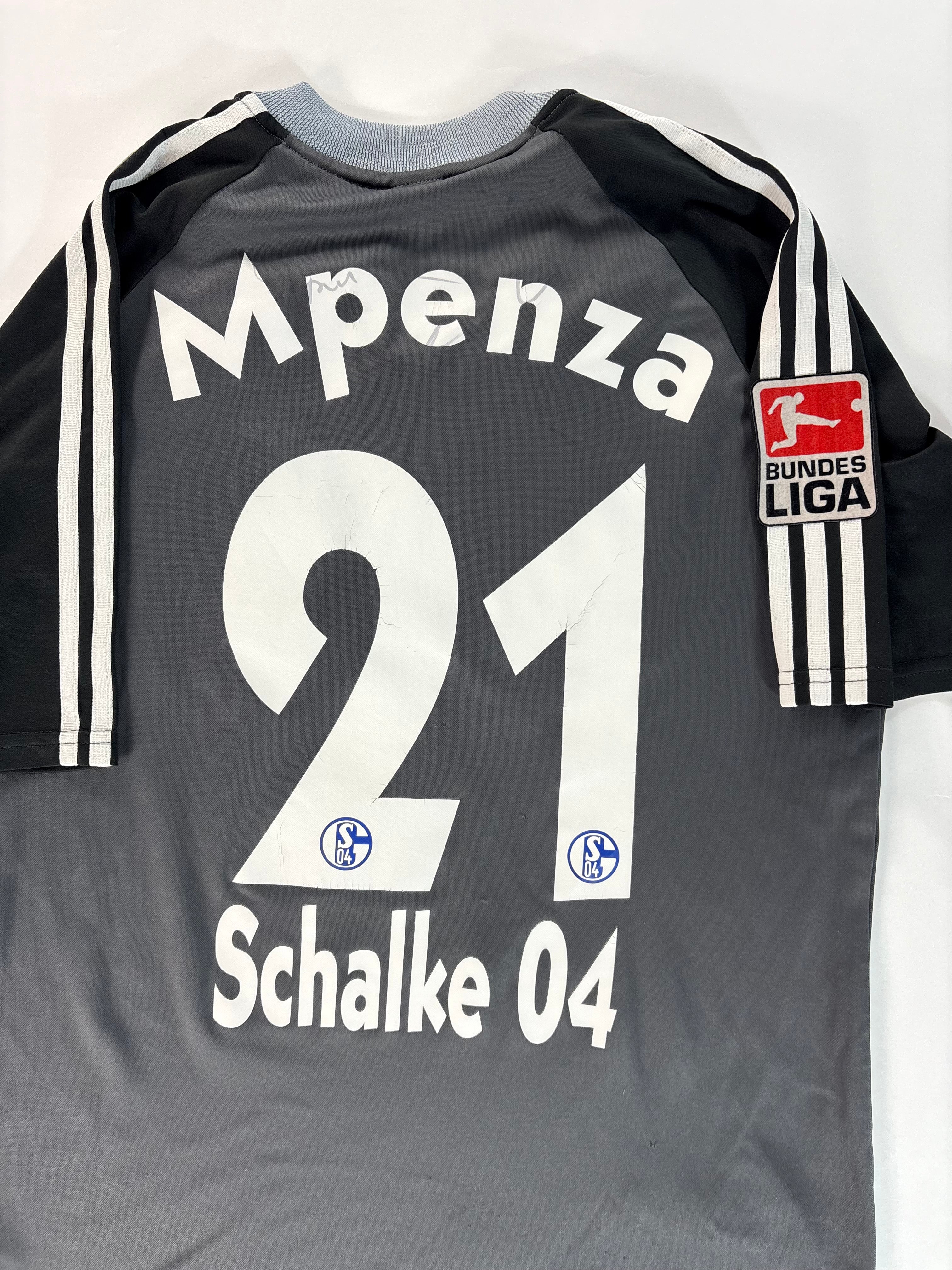 Schalke 04 Auswärtstrikot 2002/2003 - #21 Mpenza - M