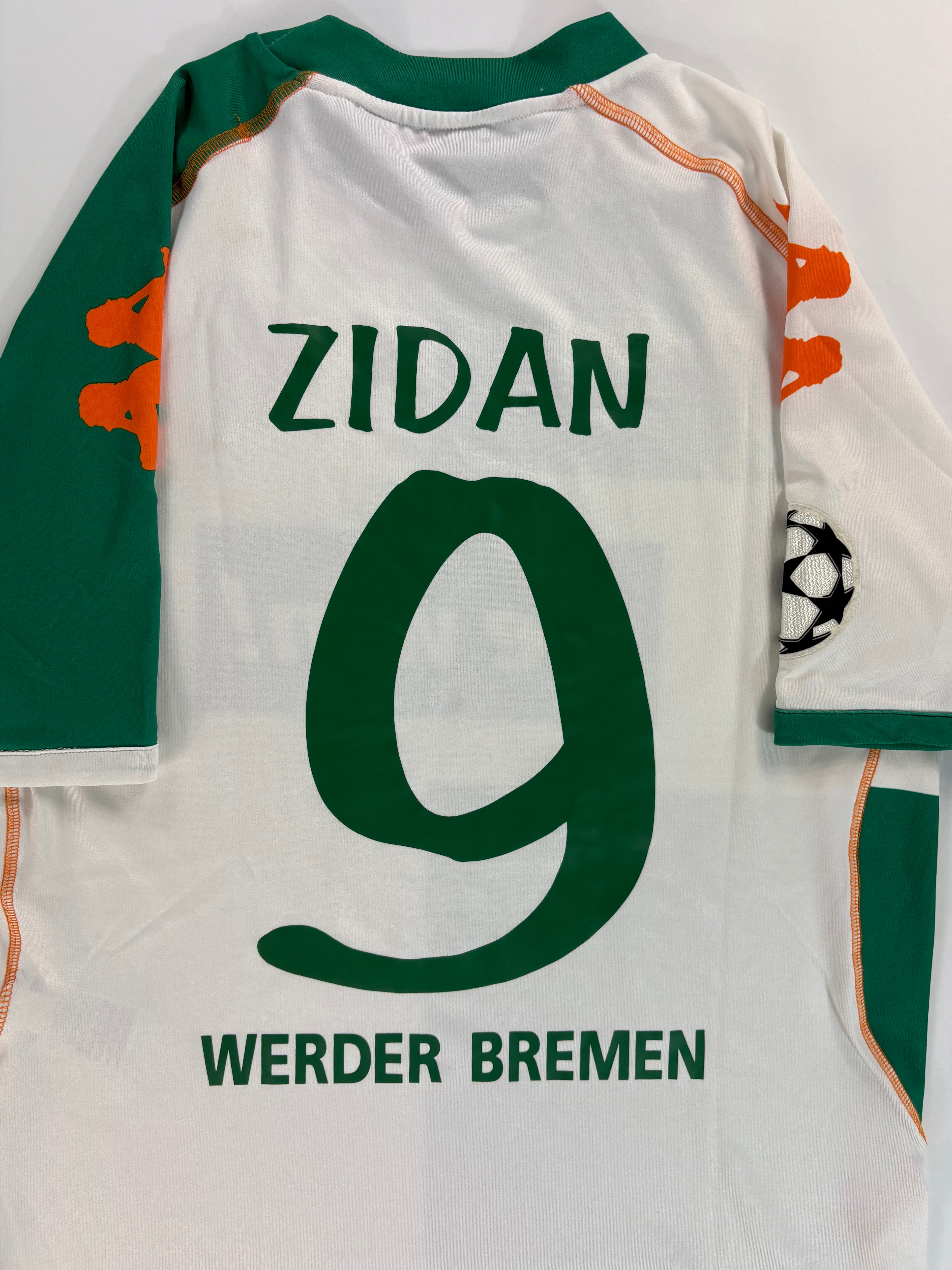 Werder Bremen Heimtrikot 2006/2007 - #9 Zidan - XL - Matchprepared