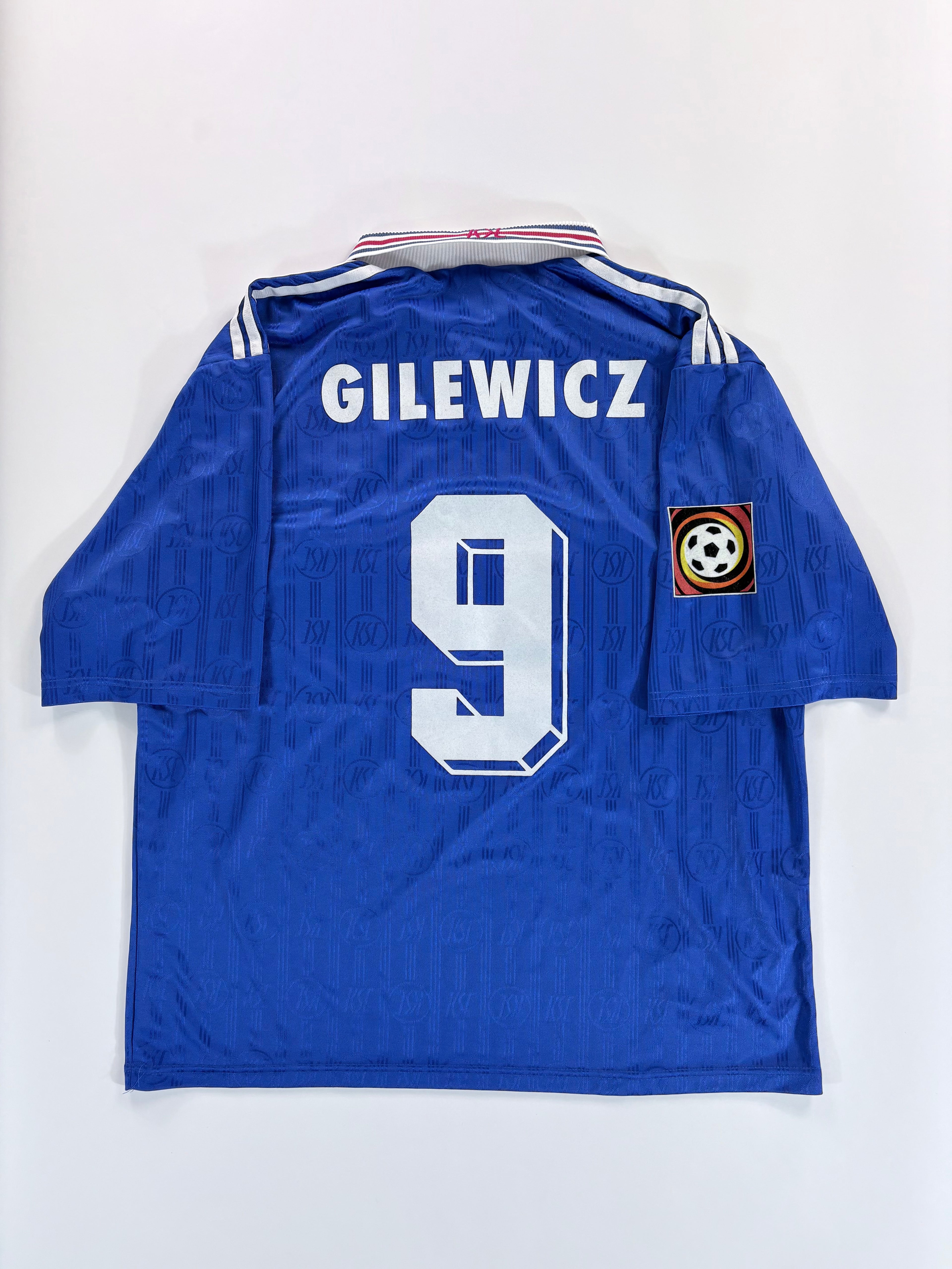 Karlsruher SC Auswärtstrikot 1997/1998 - #9 Gilewicz - XXL