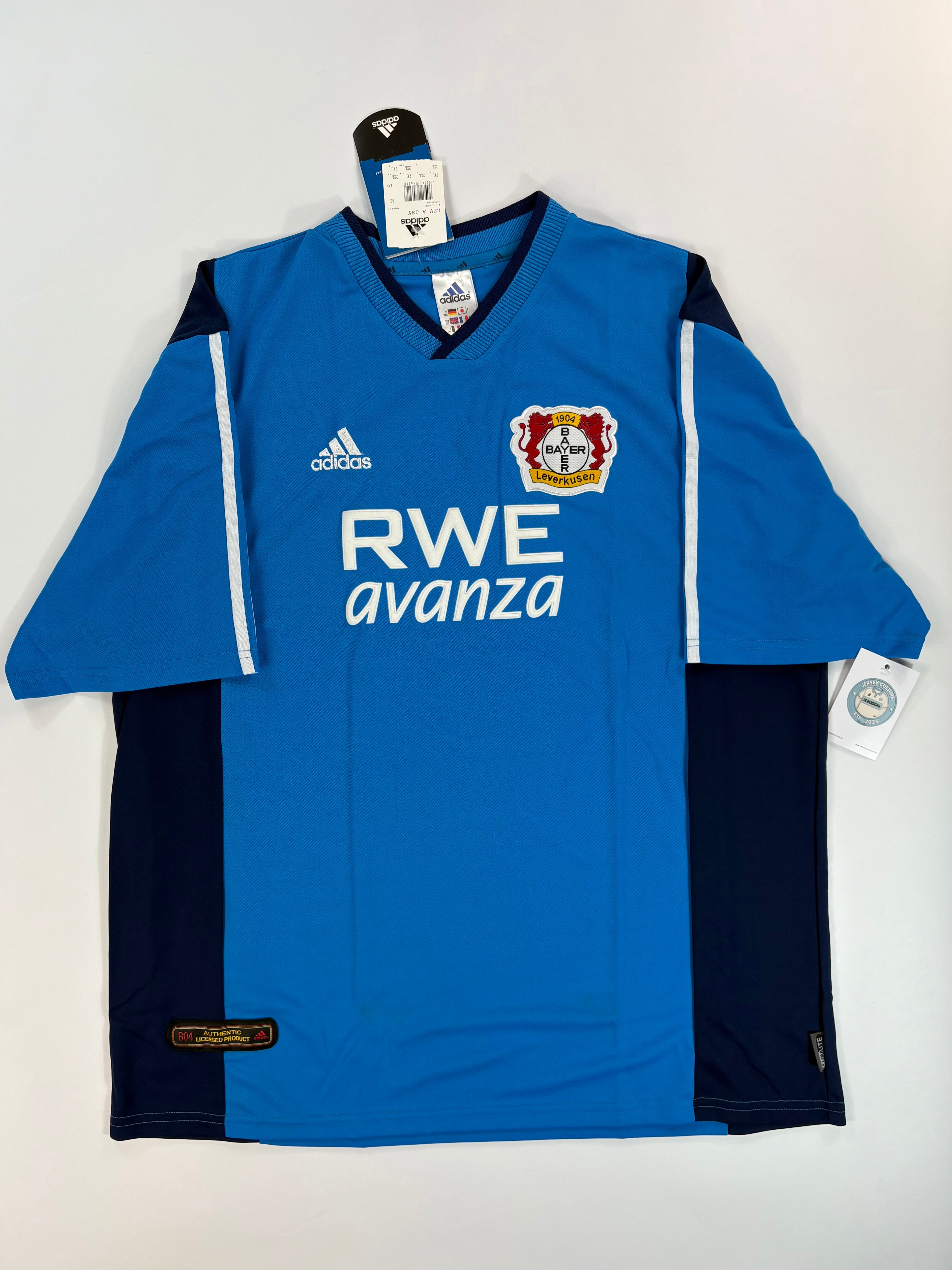 Bayer 04 Leverkusen Auswärtstrikot 2002/2003 - XXL