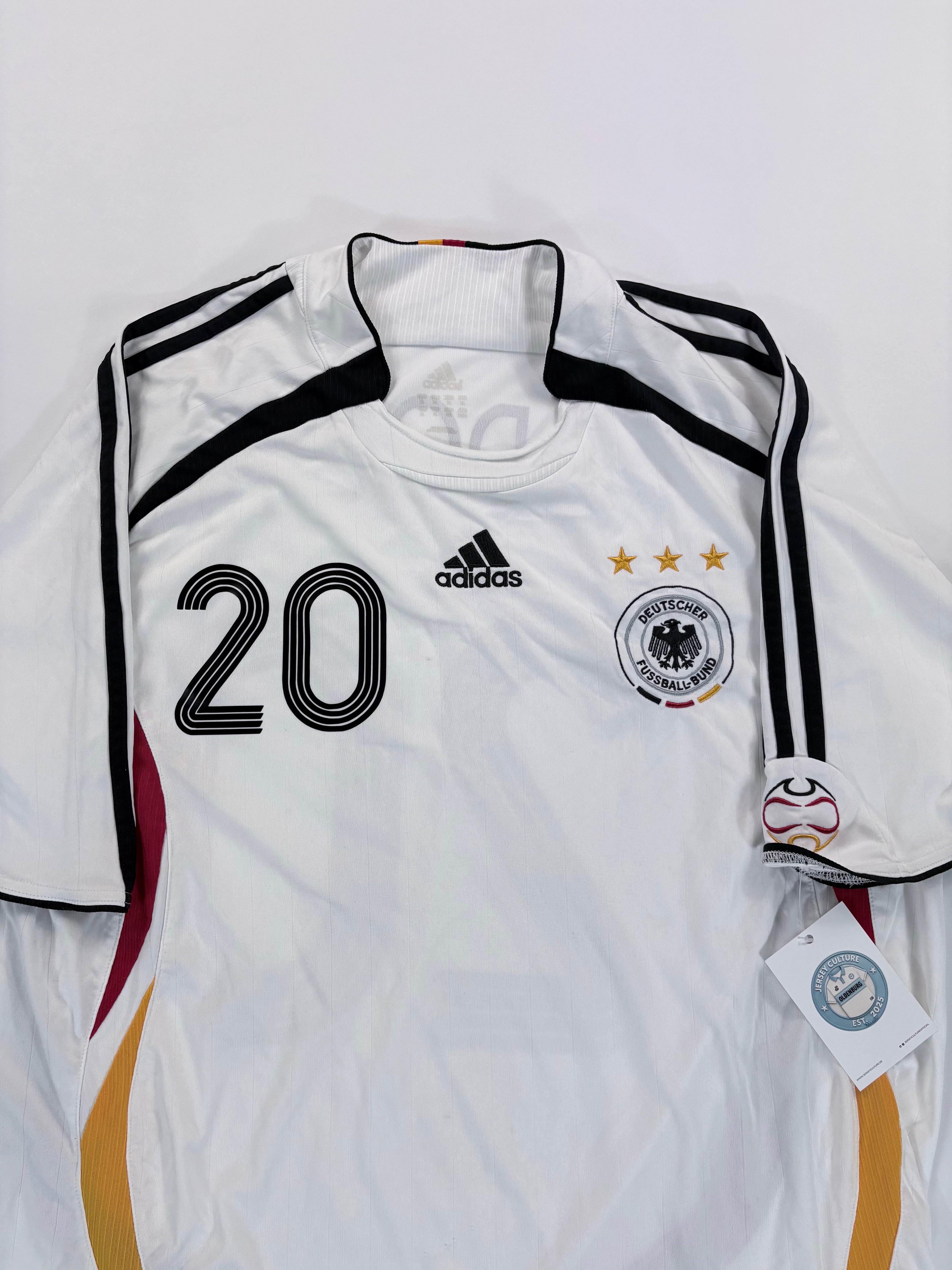 Deutschland Heimtrikot WM 2006 - #20 Podolski - XL