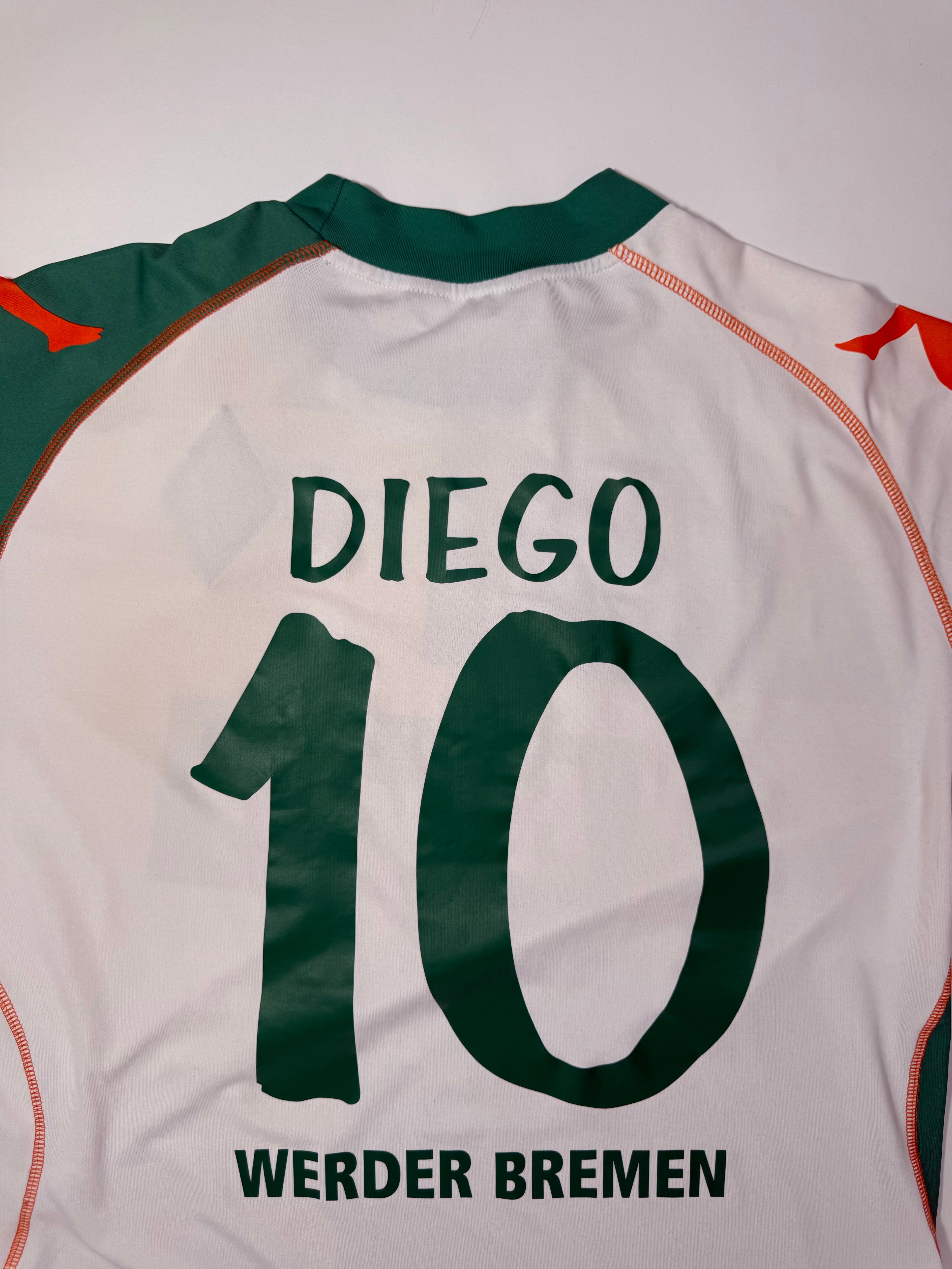 Werder Bremen Heim 06/07 - #10 Diego - XL