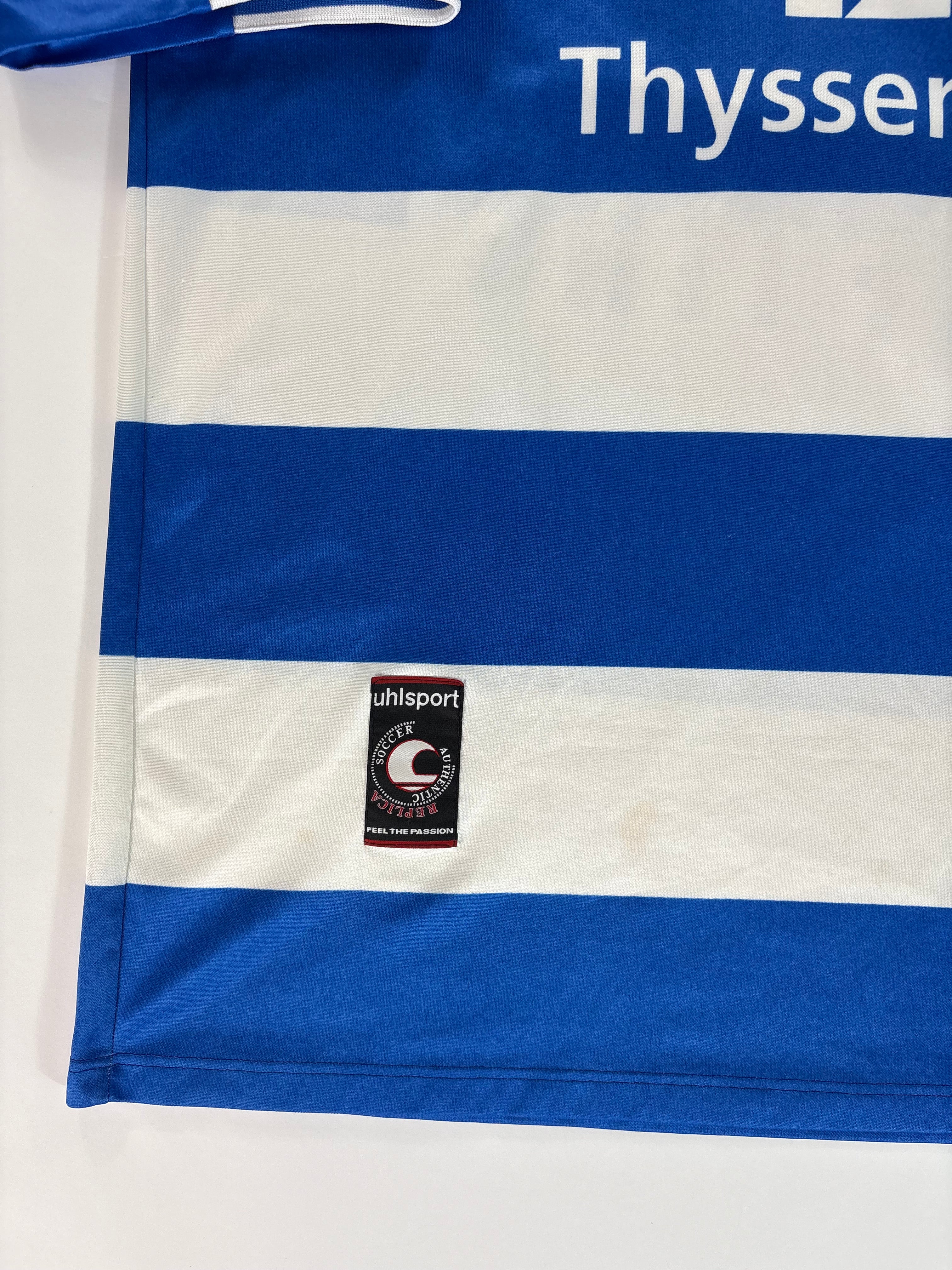 MSV Duisburg Heimtrikot 1999/2000 - #6 Tøfting- XL