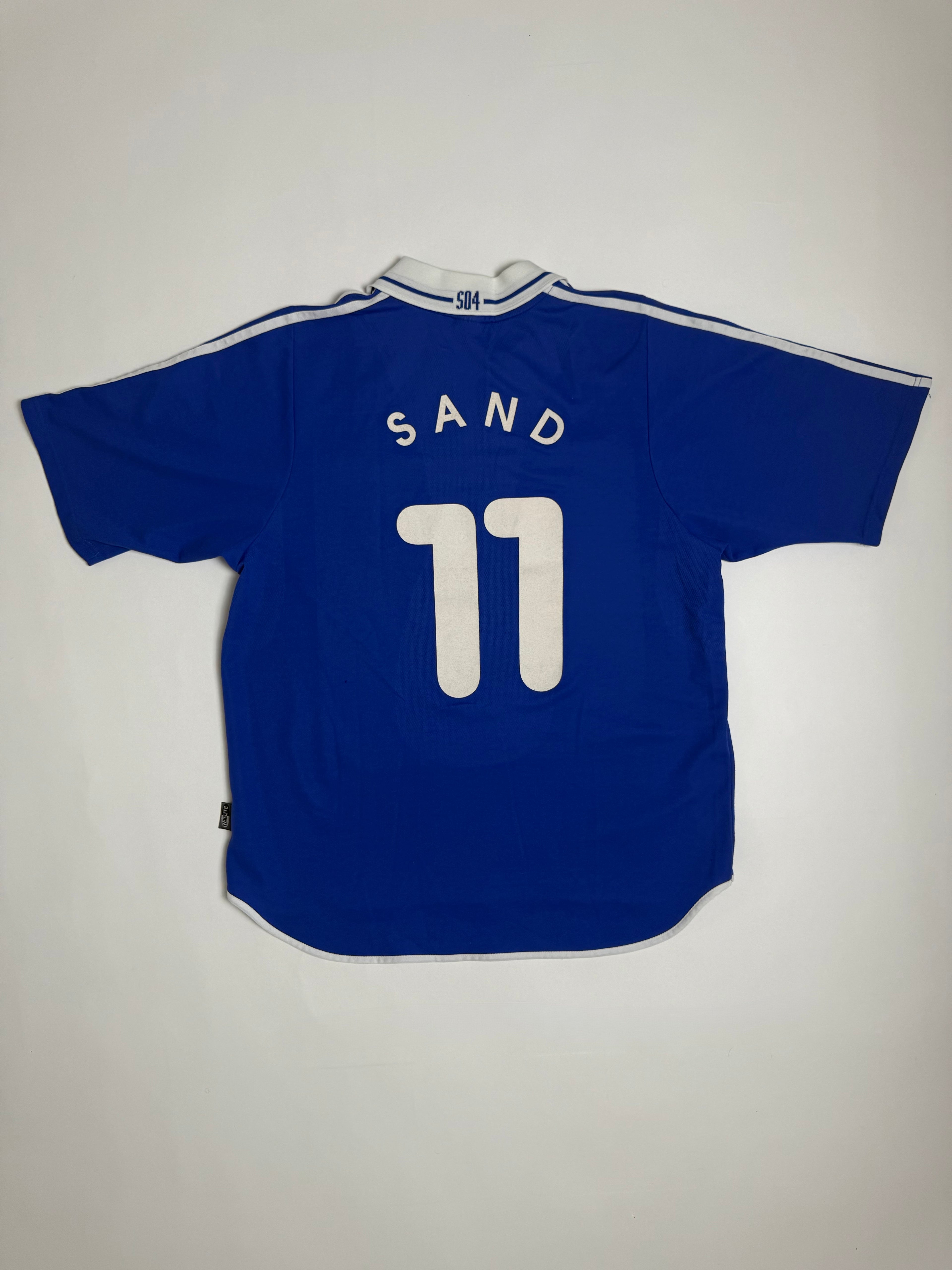 Schalke 04 Heimtrikot 00/01 - #11 Sand - XL