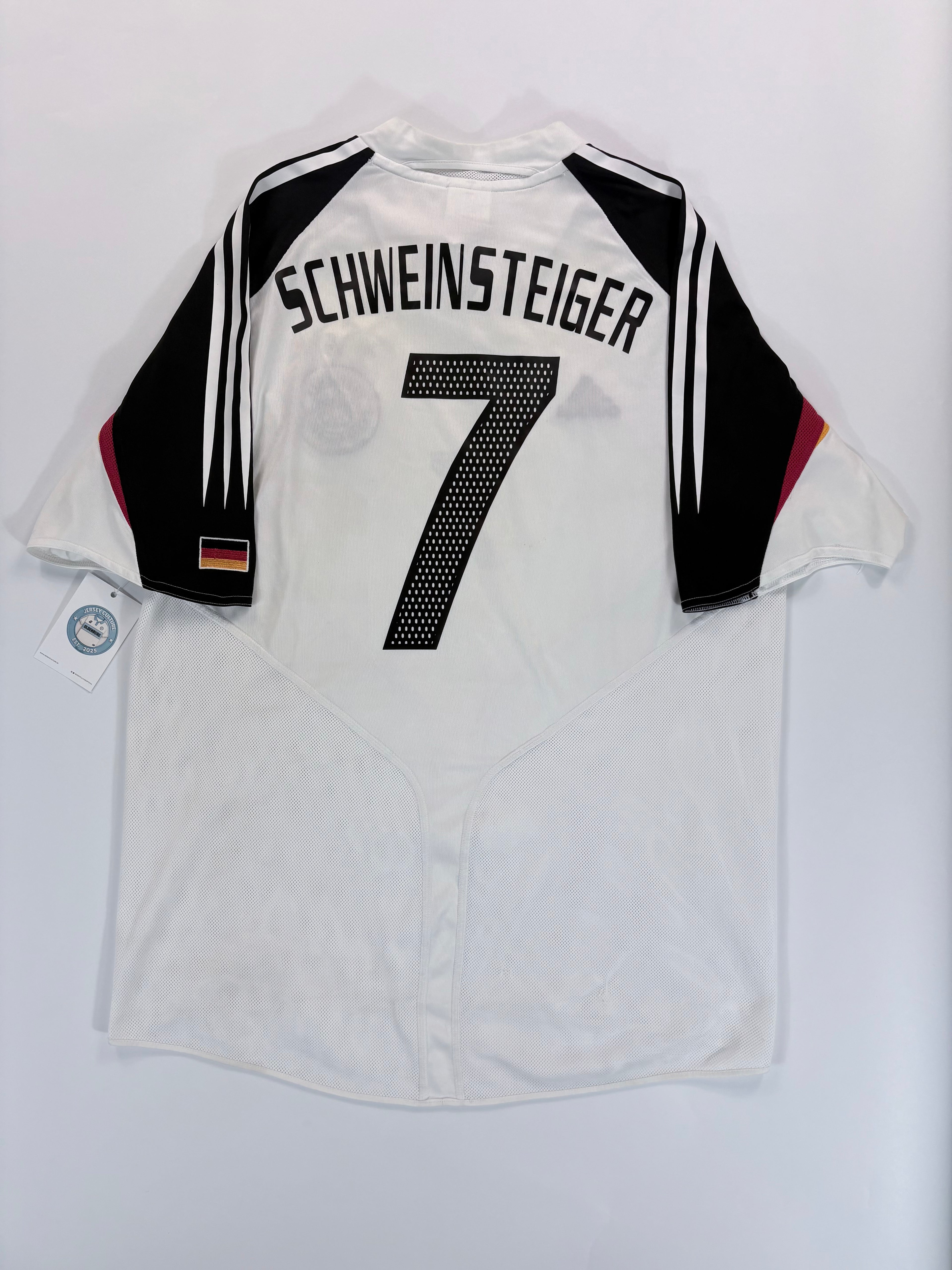 Deutschland Heimtrikot EM 2004 - #7 Schweinsteiger - L