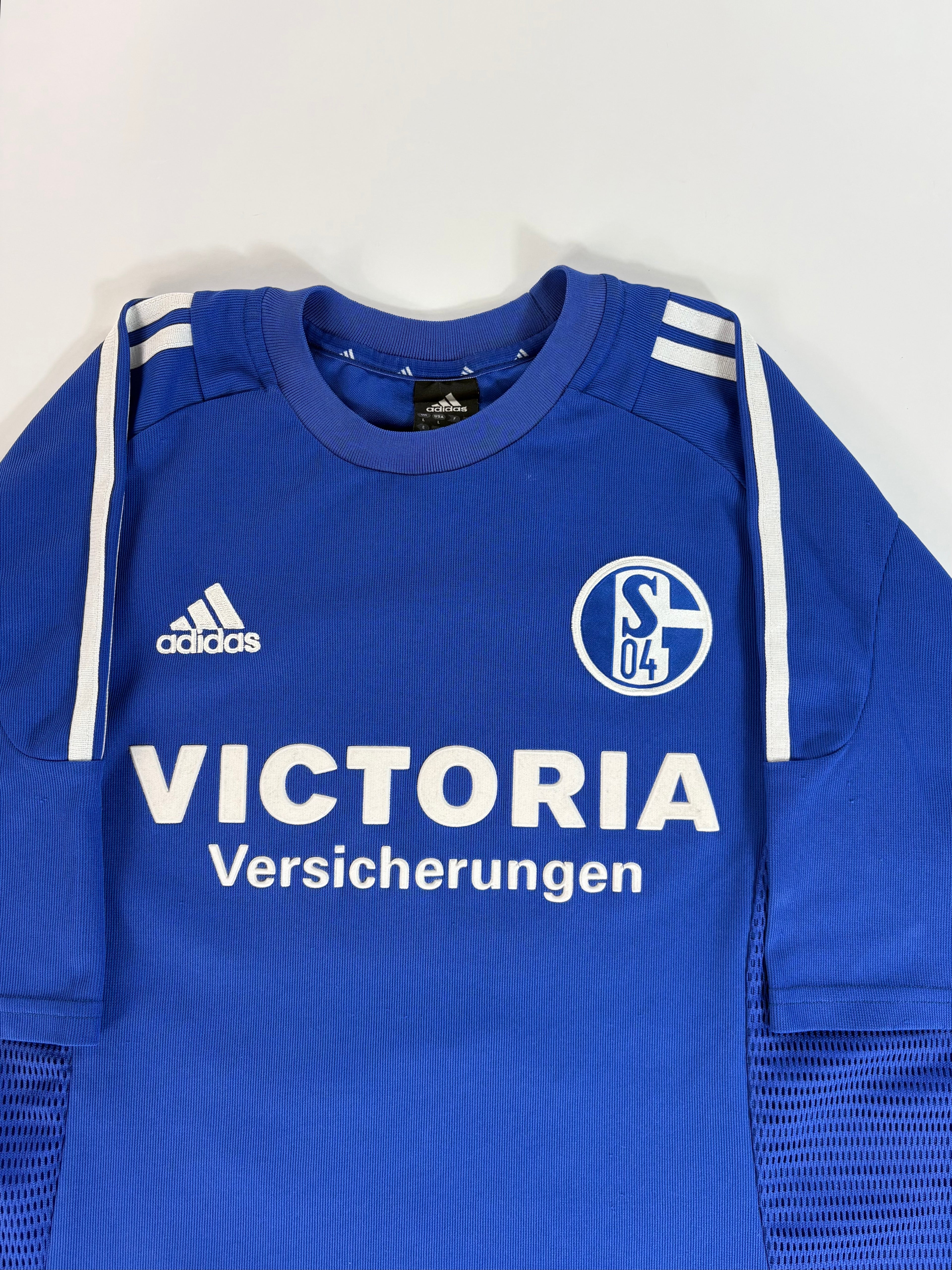 Schalke 04 Heimtrikot 2002/2003 - #14 Asamoah - L
