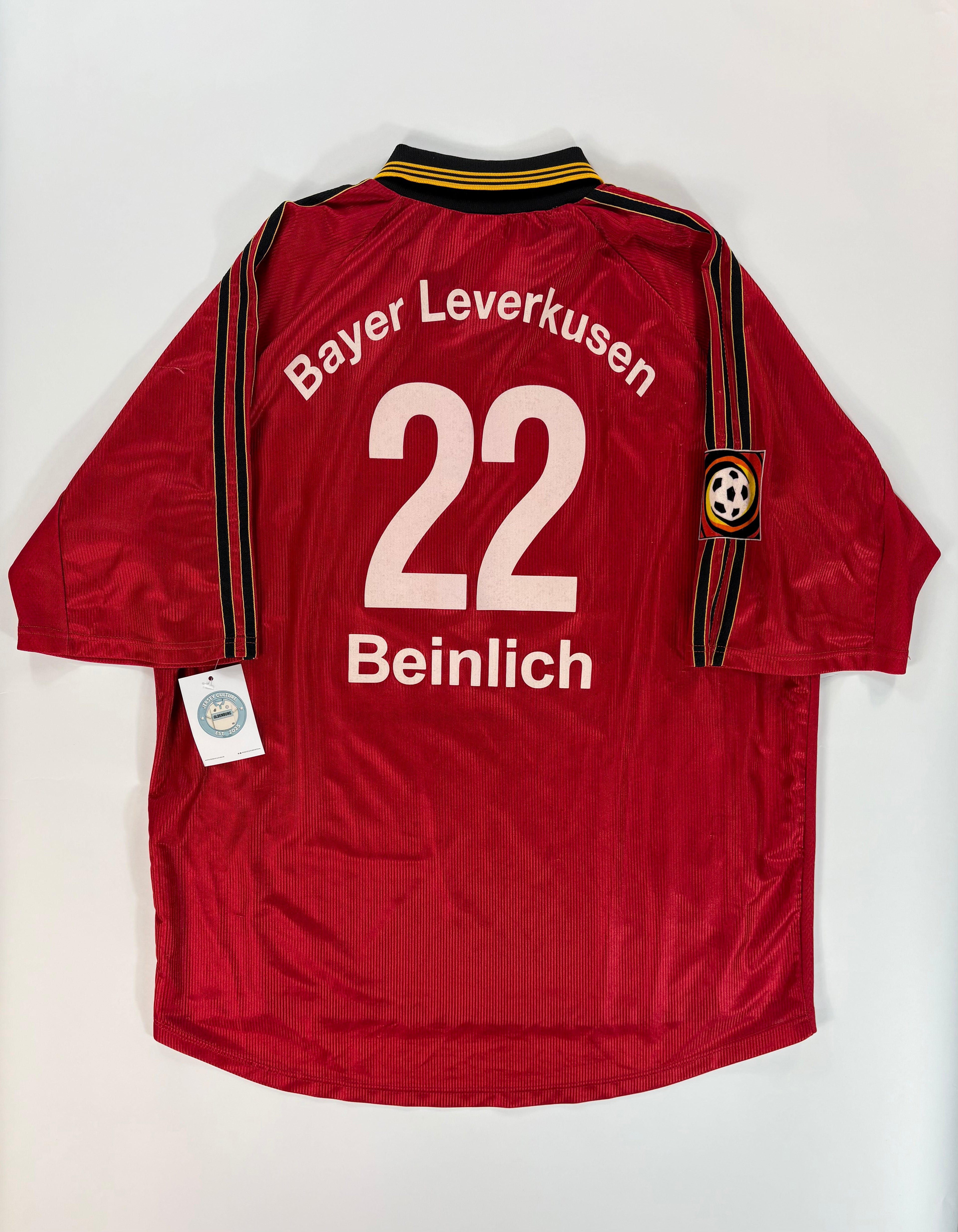 Bayer 04 Leverkusen Heimtrikot 1998/1999 - #22 Beinlich - XL