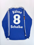 Schalke 04 Heimtrikot 2001/2002 - #8 Böhme - L - Matchworn