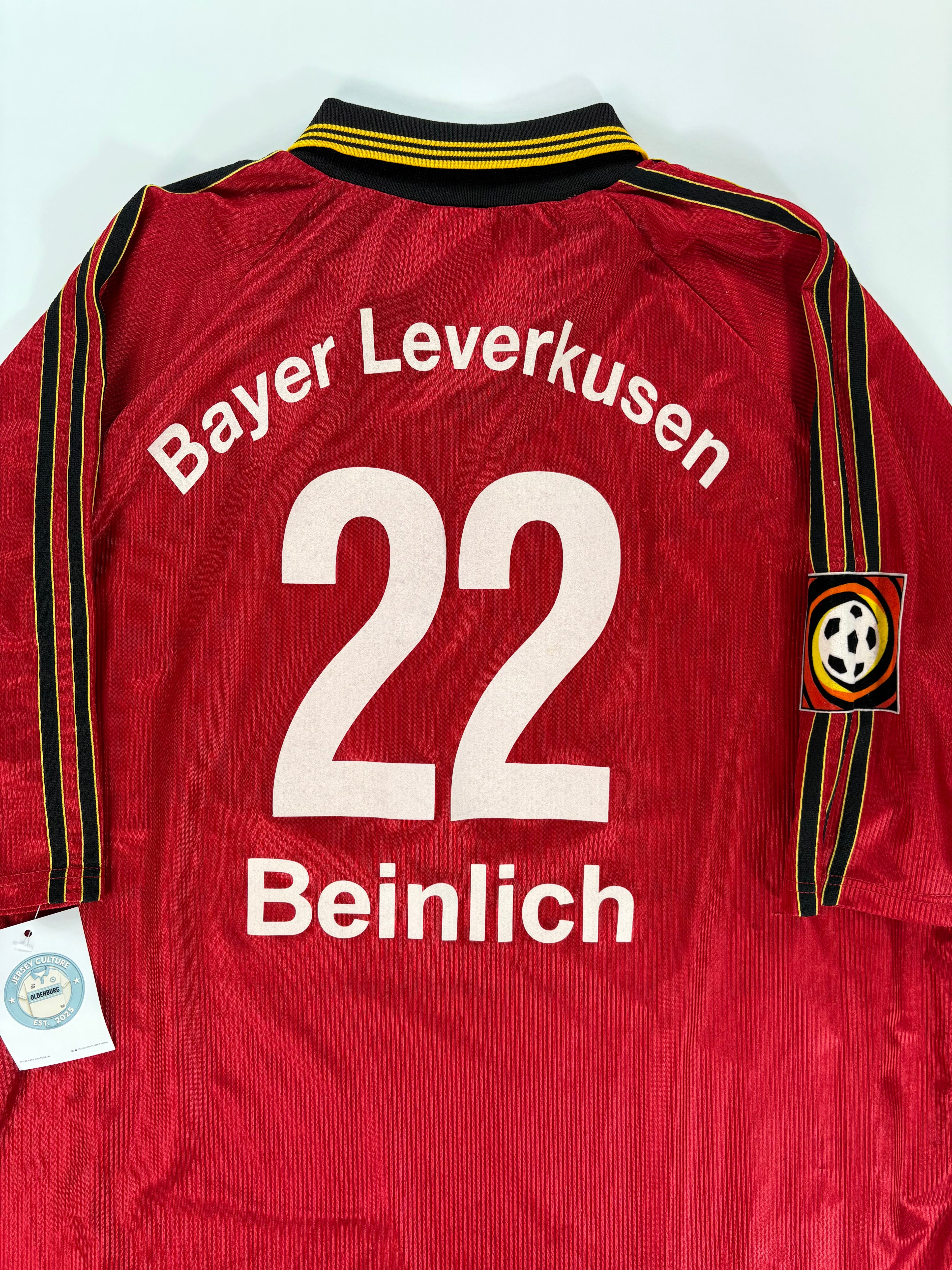 Bayer 04 Leverkusen Heimtrikot 1998/1999 - #22 Beinlich - XL