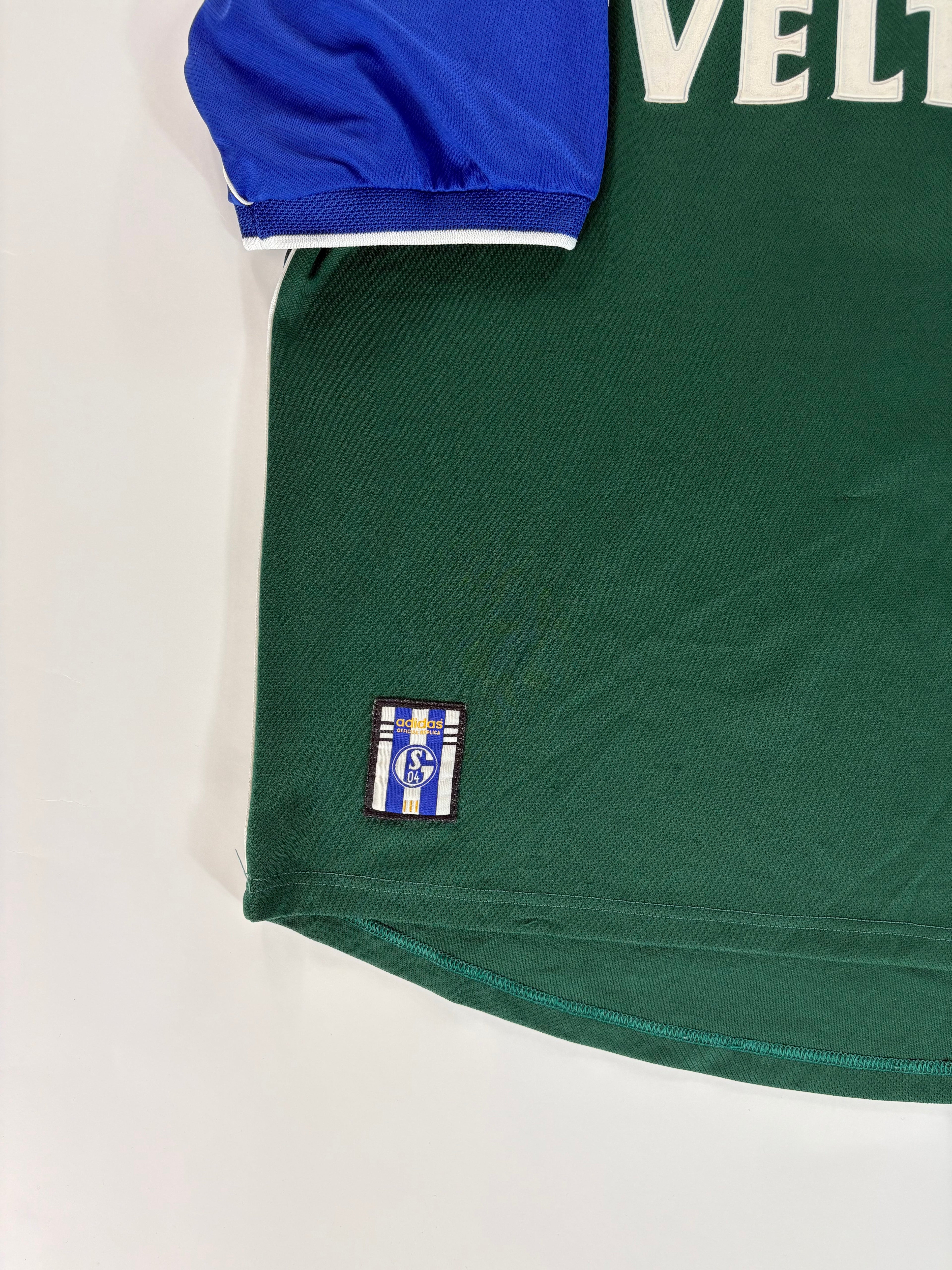 Schalke 04 Auswärtstrikot 1999/2000 - #7 Wolf - L