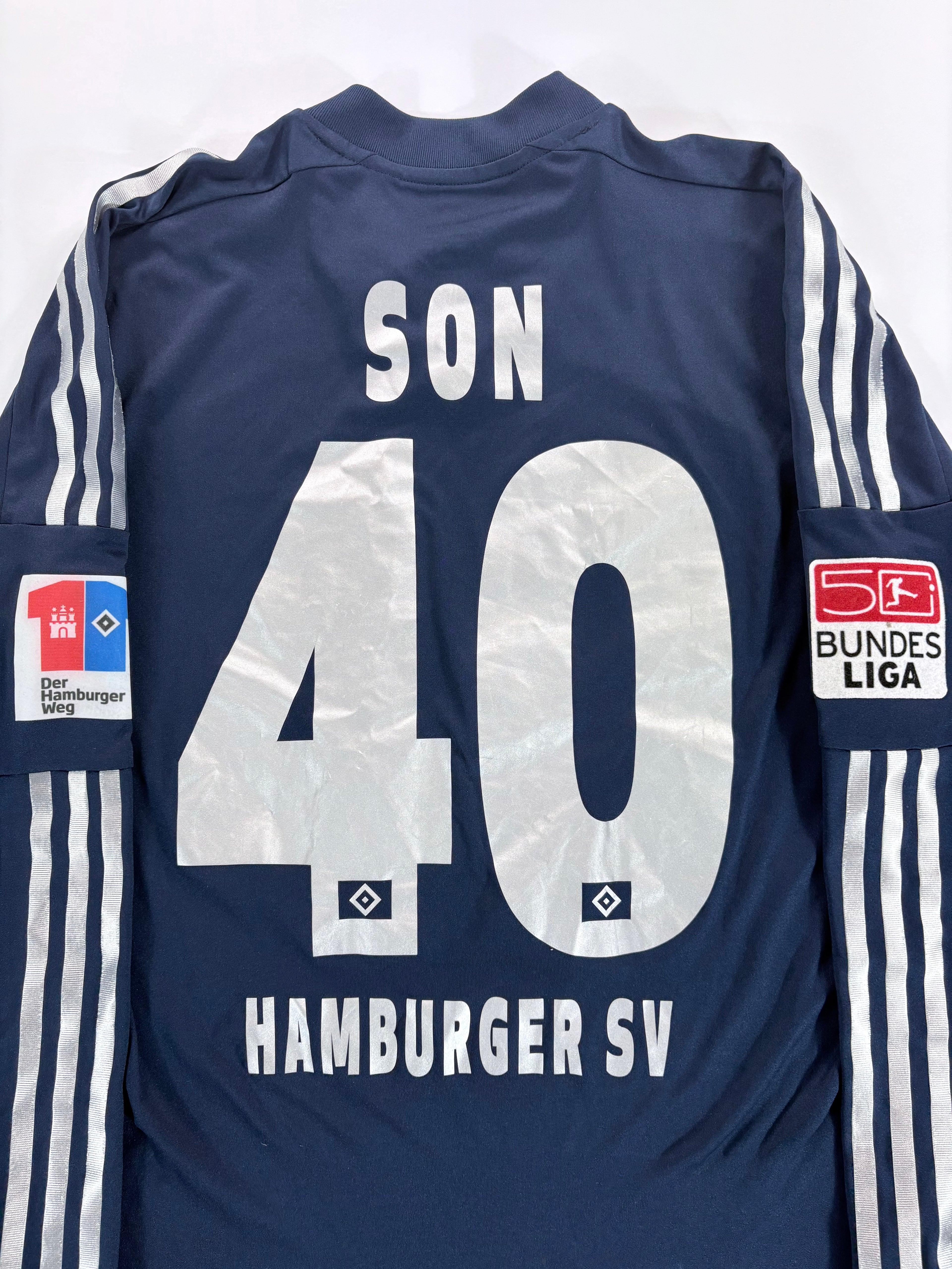 Hamburger SV Auswärtstrikot 2012/2013 - #40  Son - M - Matchworn