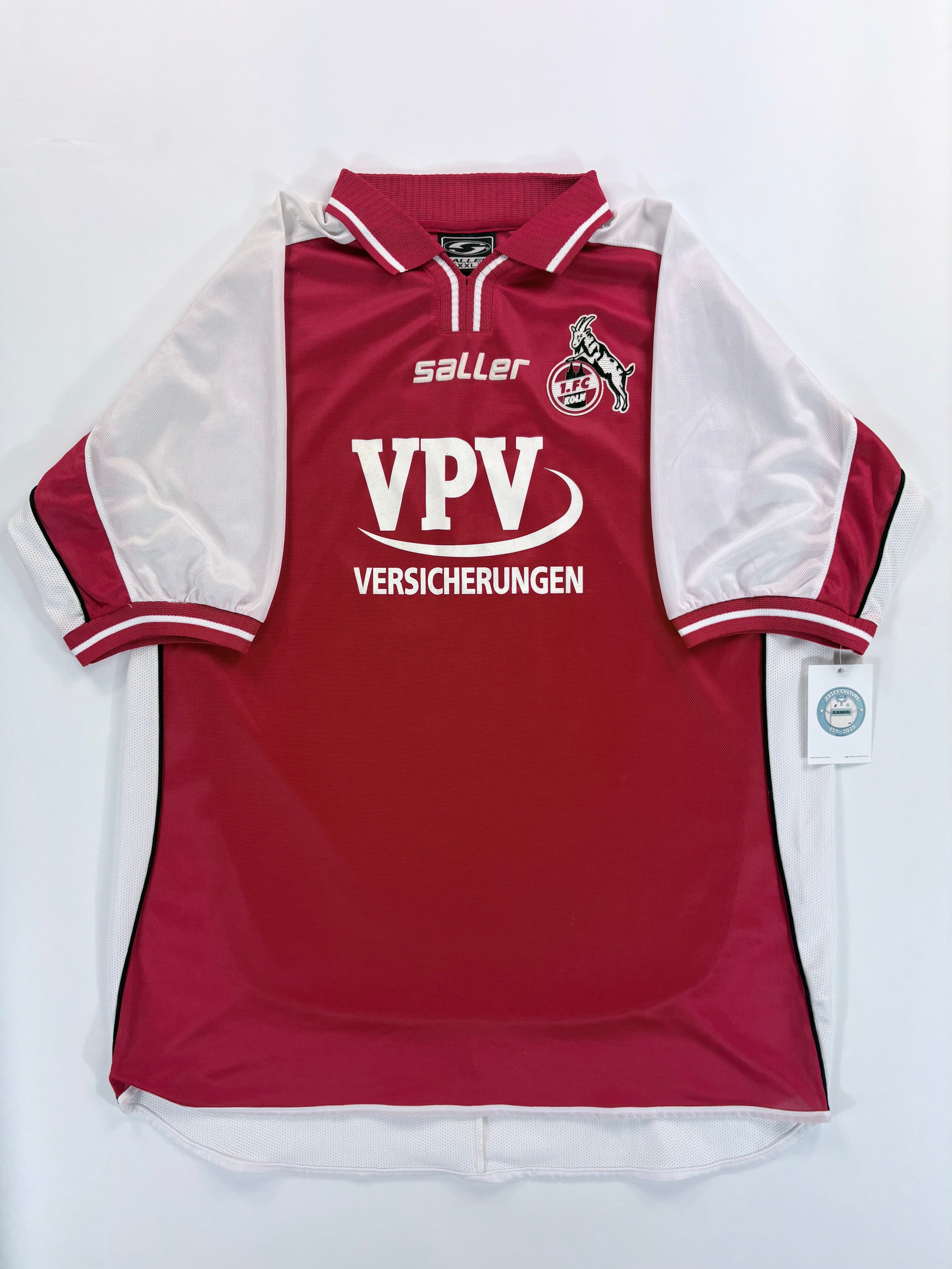 1. FC Köln Heimtrikot 2002/2003 - #8 Scherz - XXL