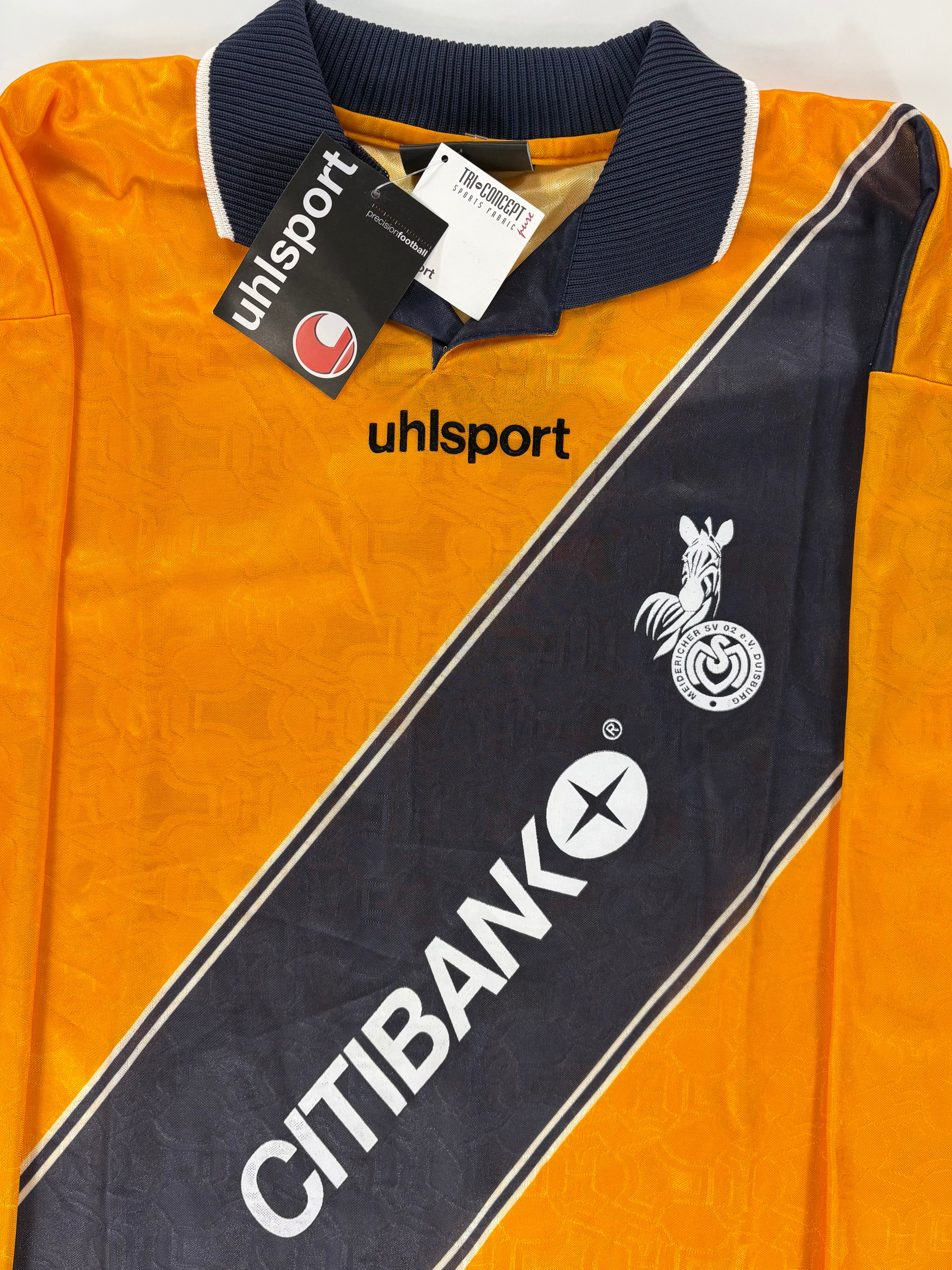 MSV Duisburg Auswärtstrikot 2000/2001 - XL - NEU!