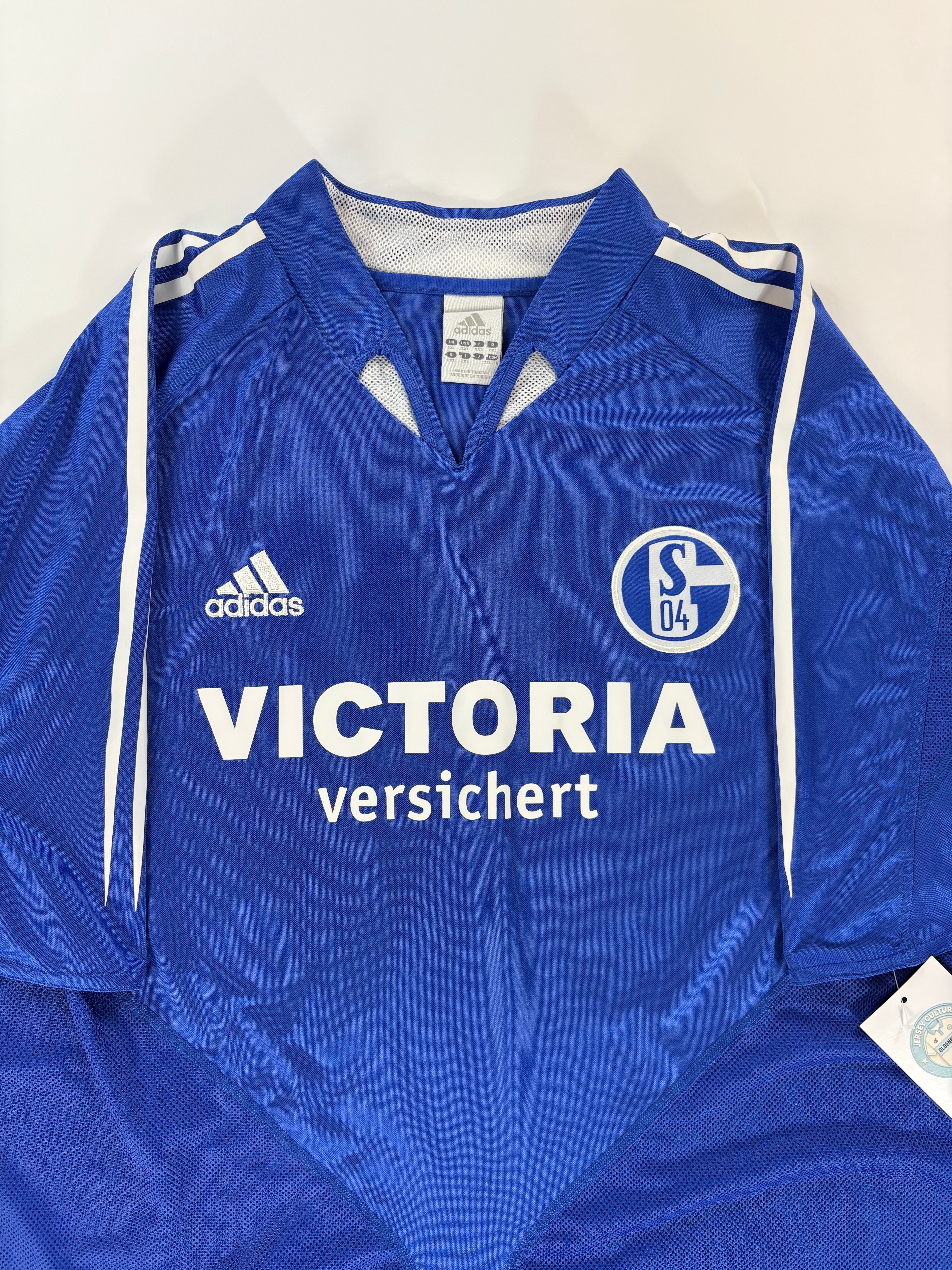 Schalke 04 Heimtrikot 2004/2005 - #10 Lincoln - XXL