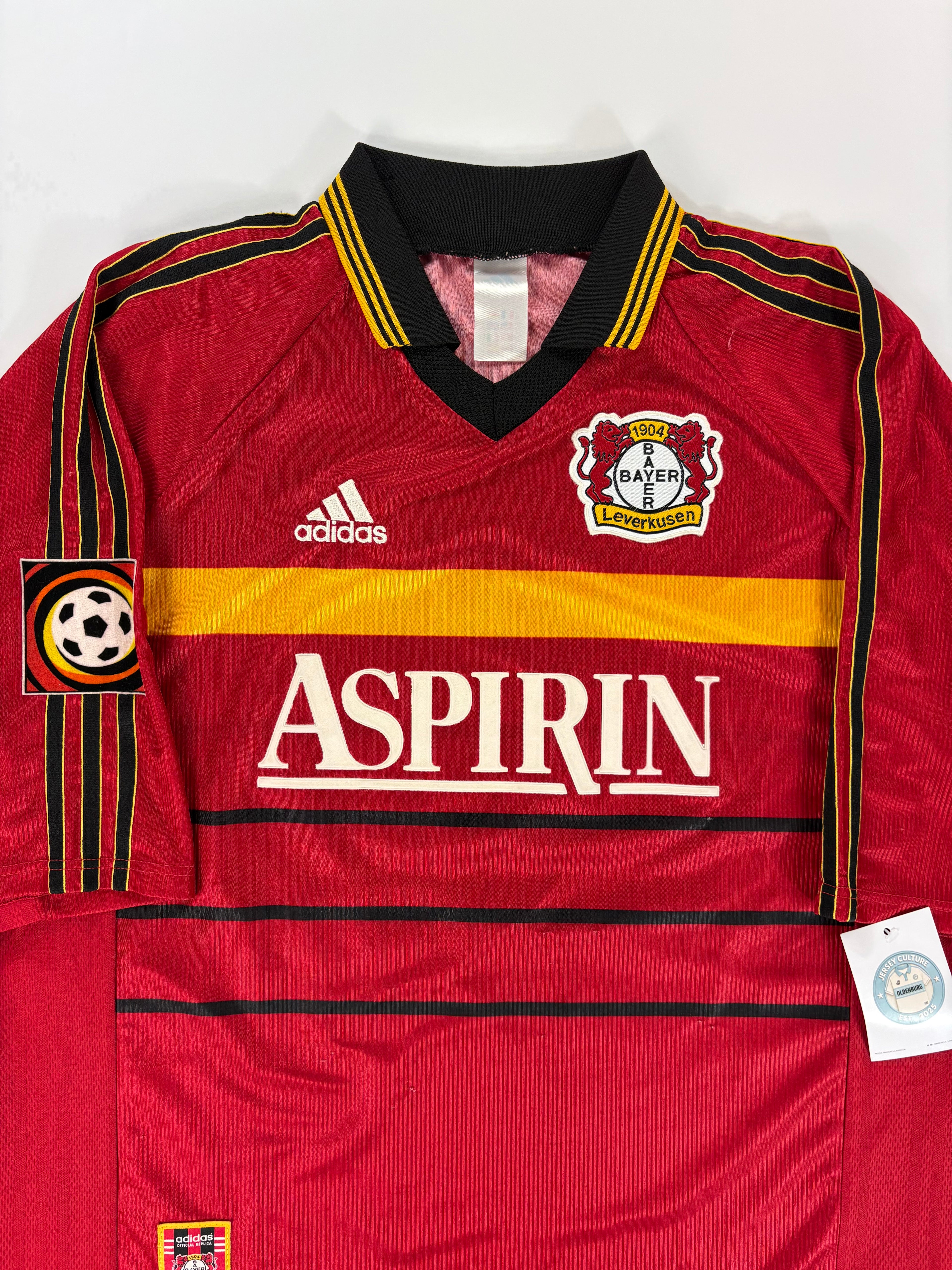 Bayer 04 Leverkusen Heimtrikot 1998/1999 - #22 Beinlich - XL