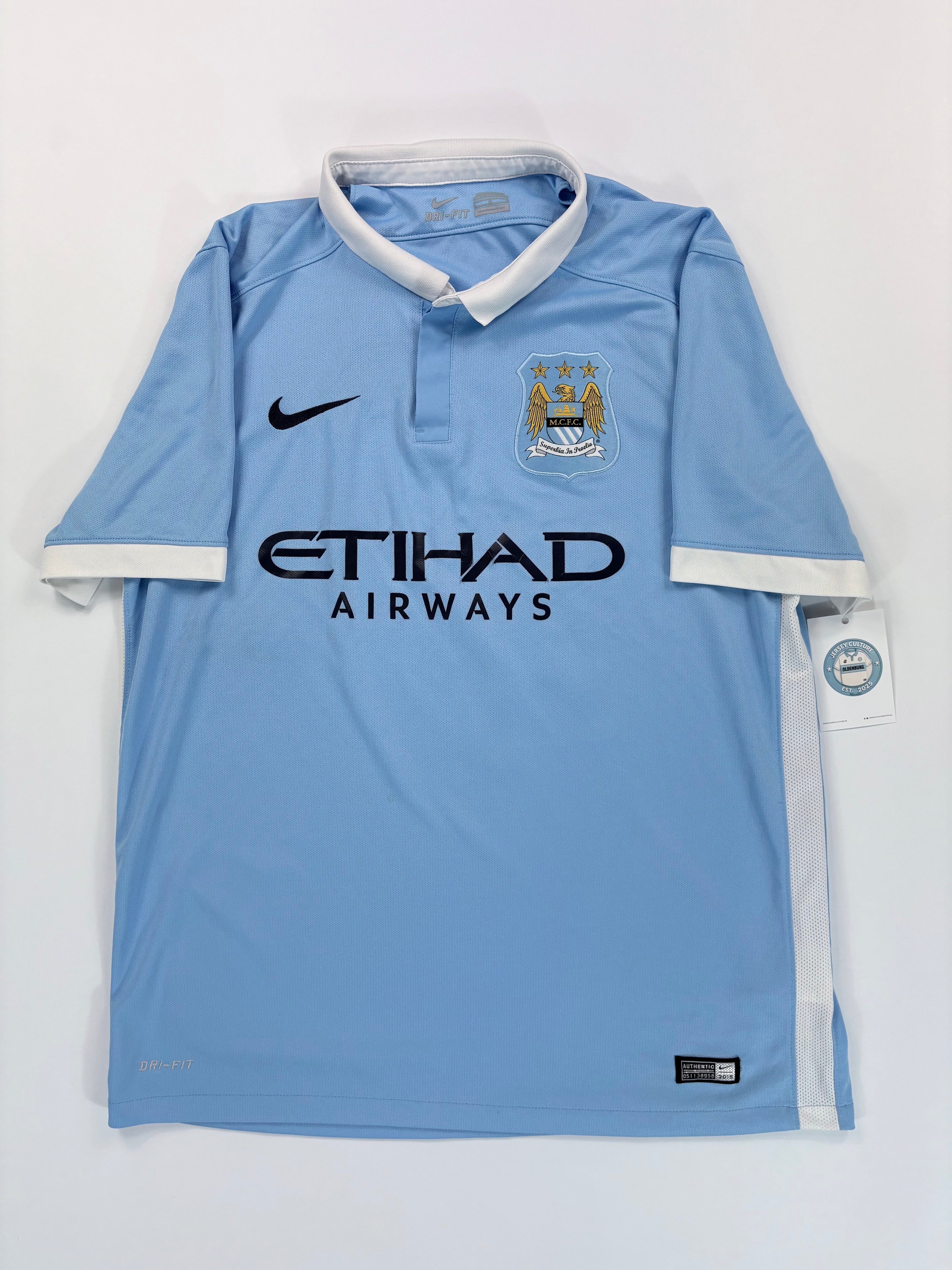 Manchester City Heimtrikot 2015/2016 - #4 Kompany - L