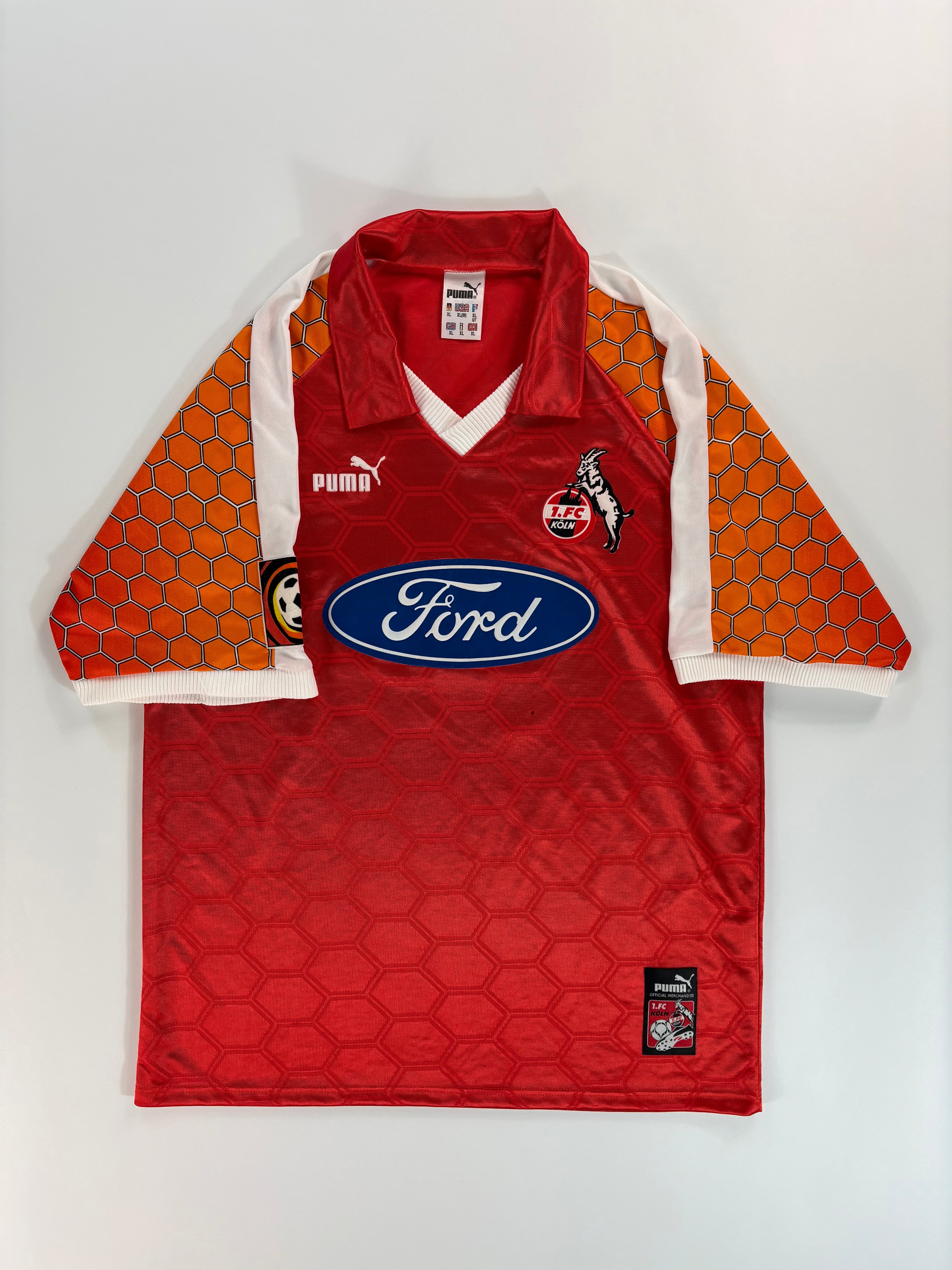 1. FC Köln Heimtrikot 1997/1998 - #13 Gaißmayer - XL