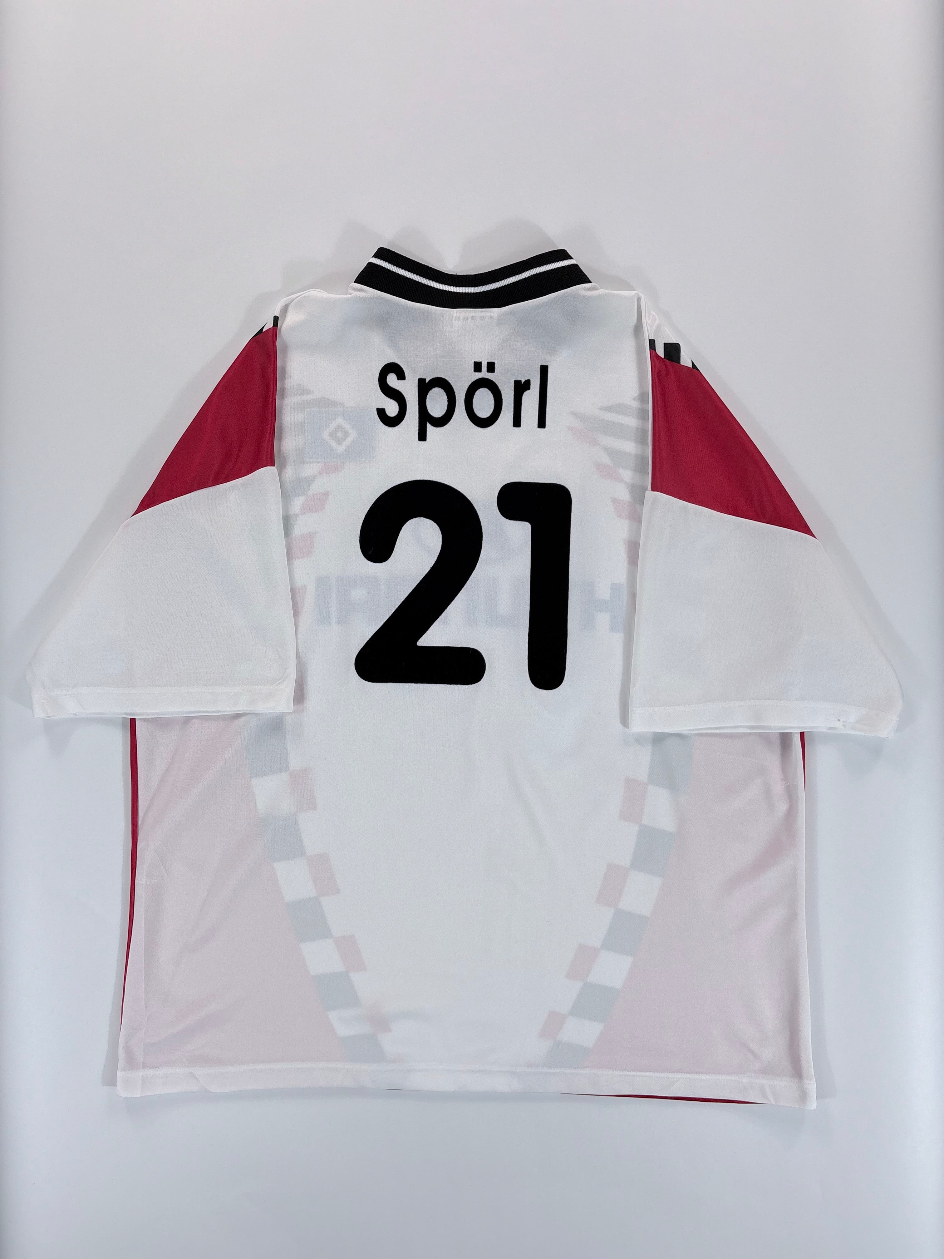 Hamburger SV Heimtrikot 1996/1997 - #21 Spörl - XXL