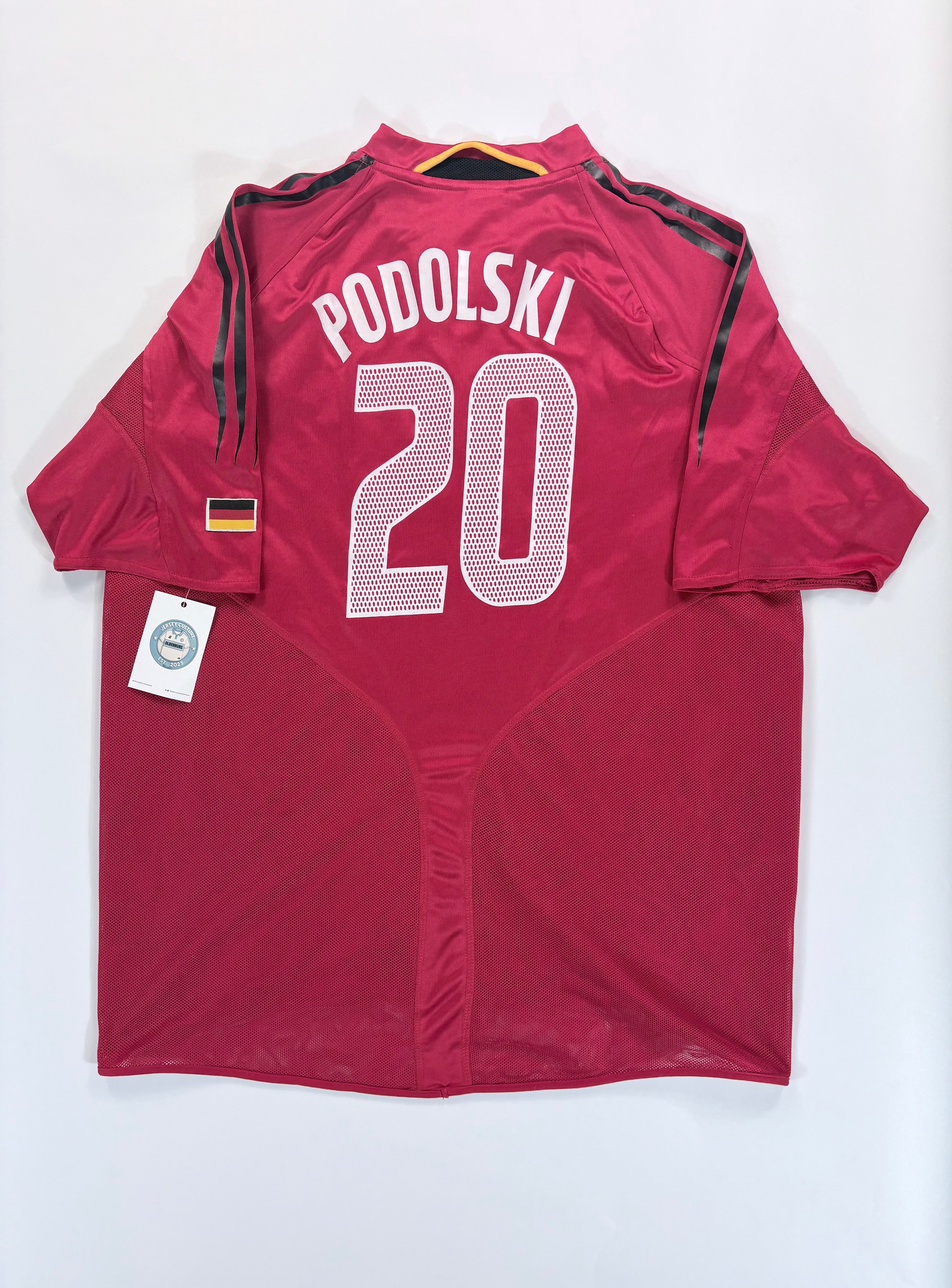 Deutschland 3. Trikot EM 2004 - #20 Podolski - XXL