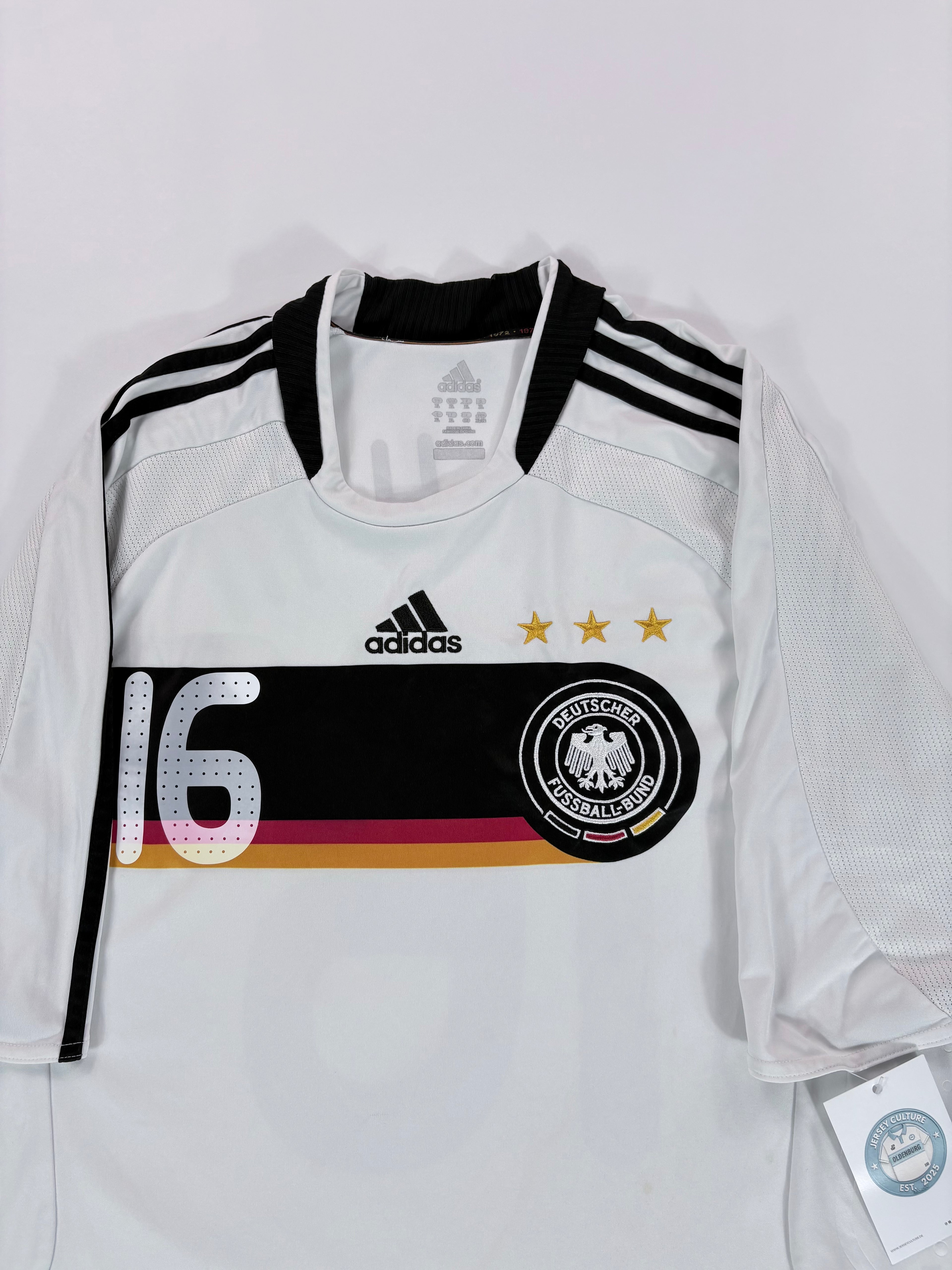 Deutschland Heimtrikot EM 2008 - #16 Lahm - XL