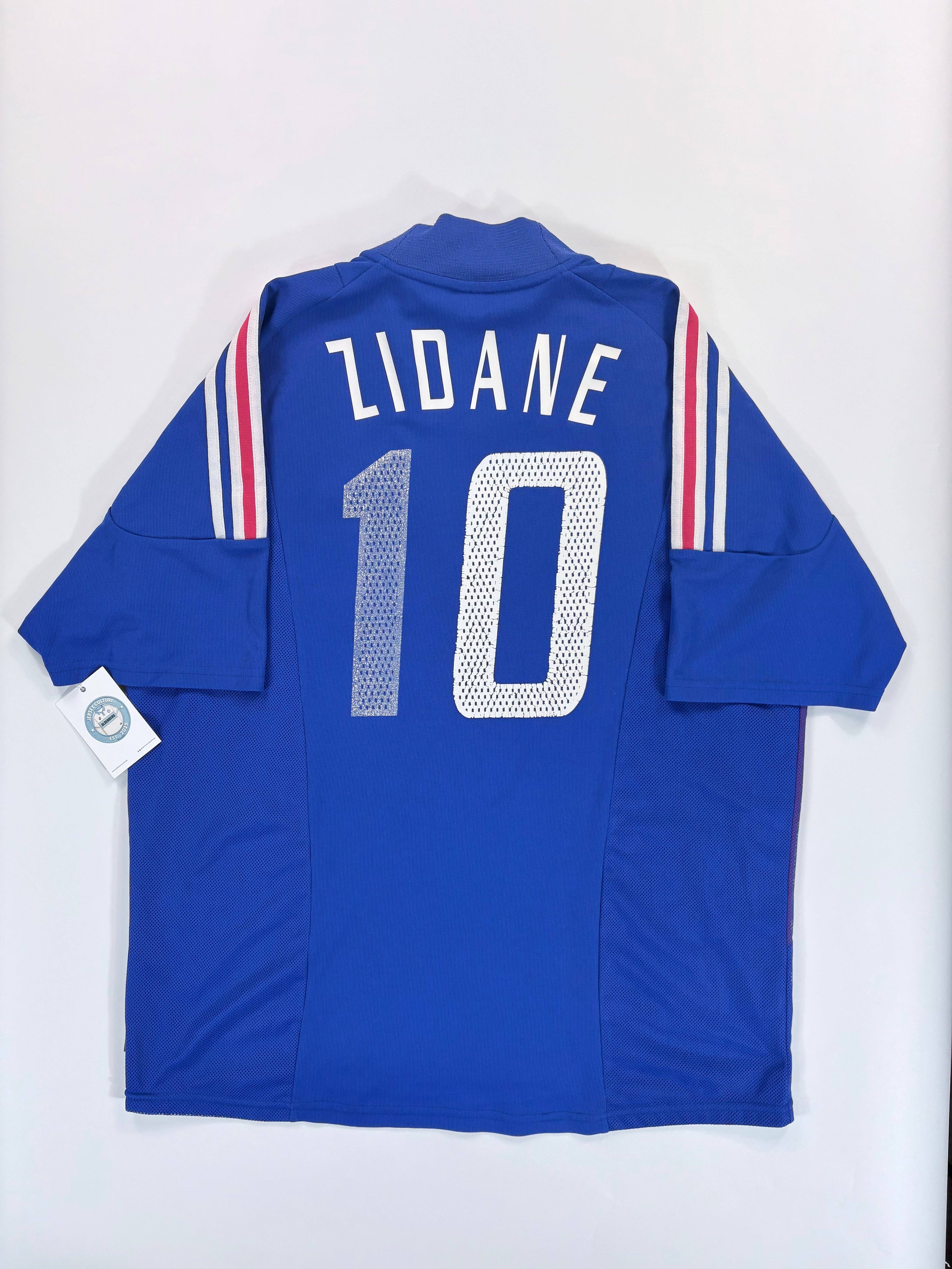 Frankreich Heimtrikot WM 2002 - #10 Zidane - XL