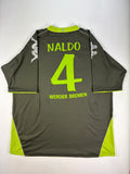 Werder Bremen Auswärtstrikot 2007/2008 - #4 Naldo - XXXL