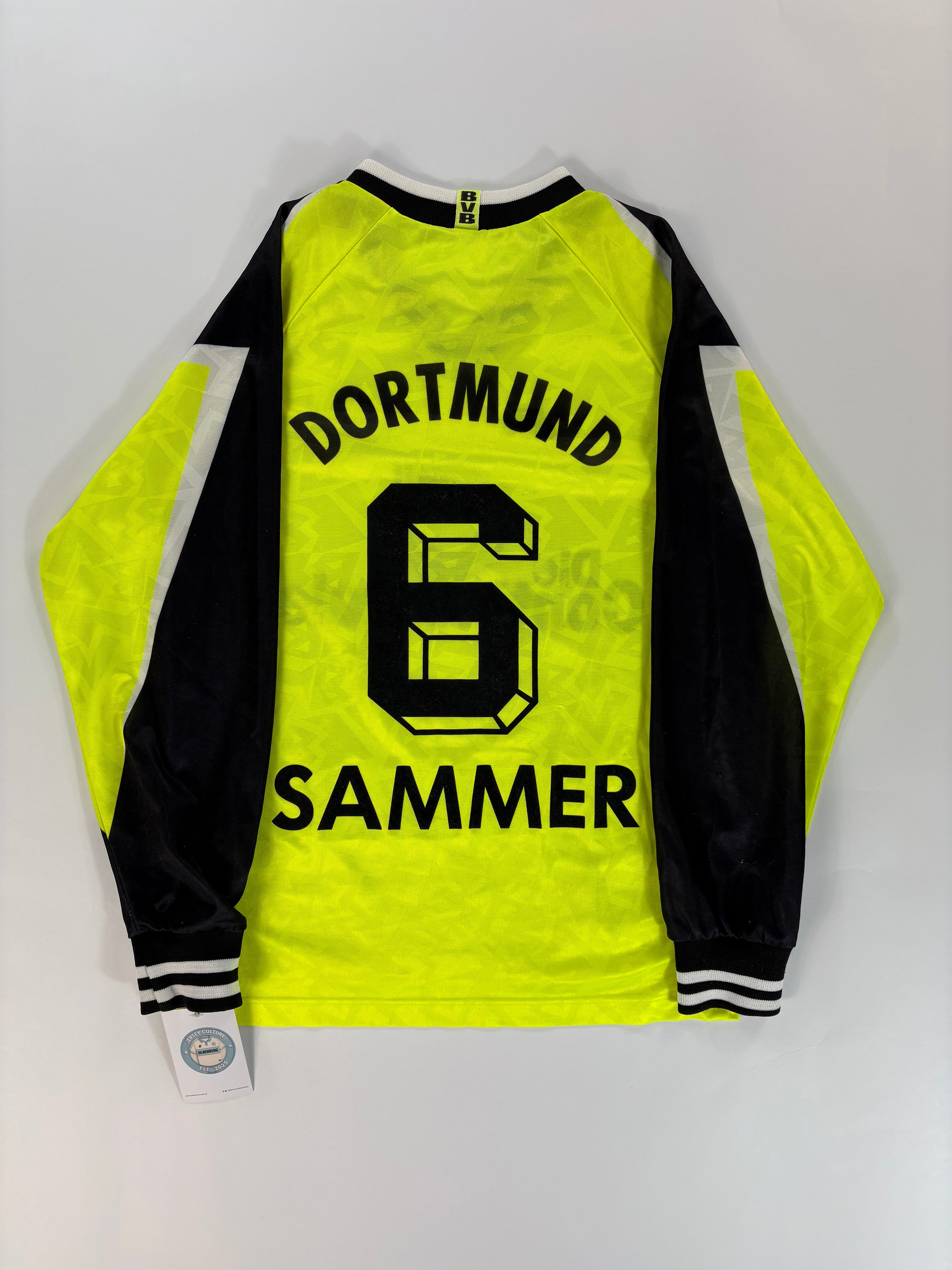 Borussia Dortmund Heimtrikot 1995/1996 - #6 Sammer - S