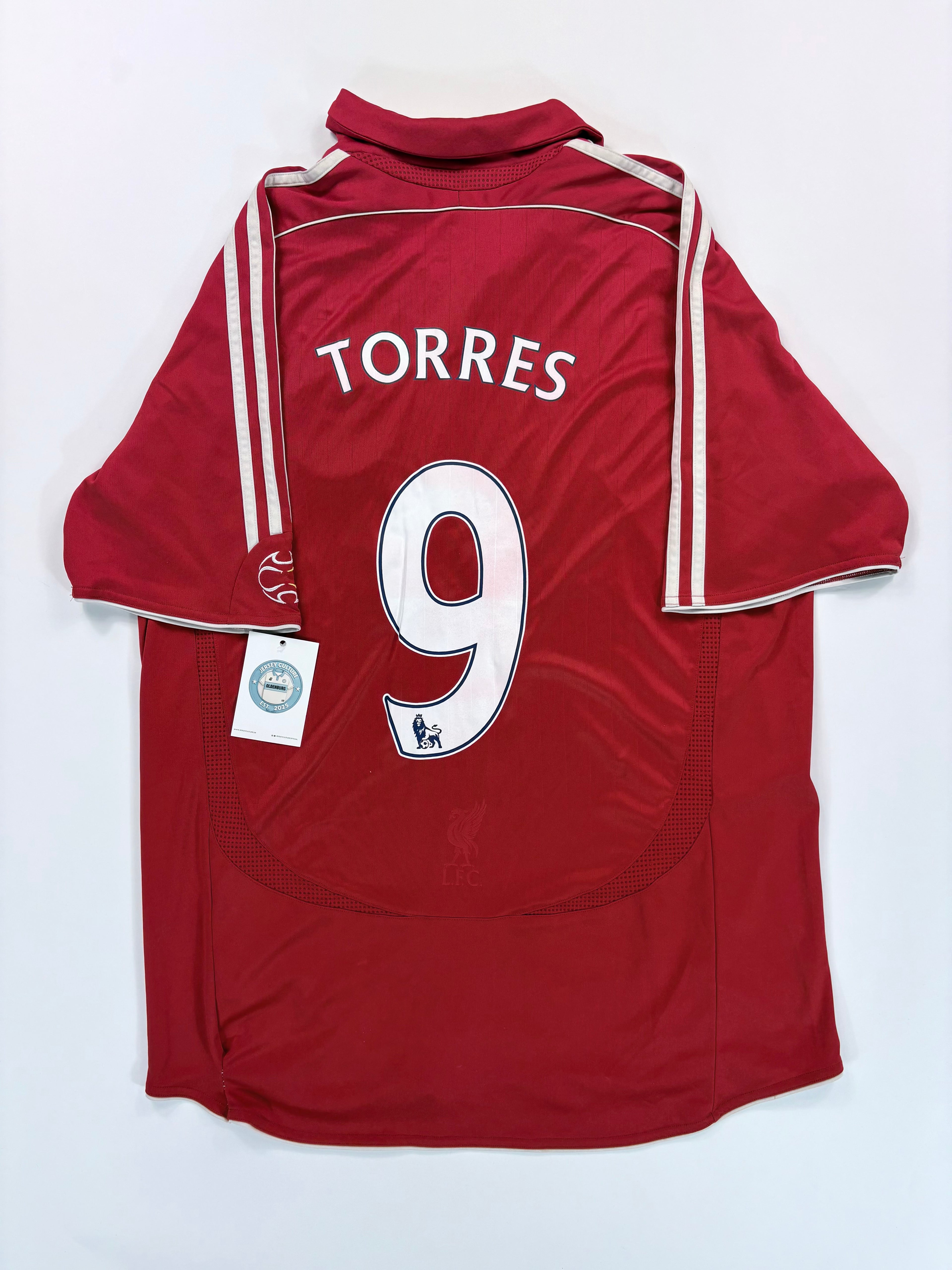 Liverpool Heimtrikot 2007/2008 - #9 Torres - L