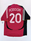 Deutschland Auswärtstrikot WM 2006 - #20 Podolski - XL