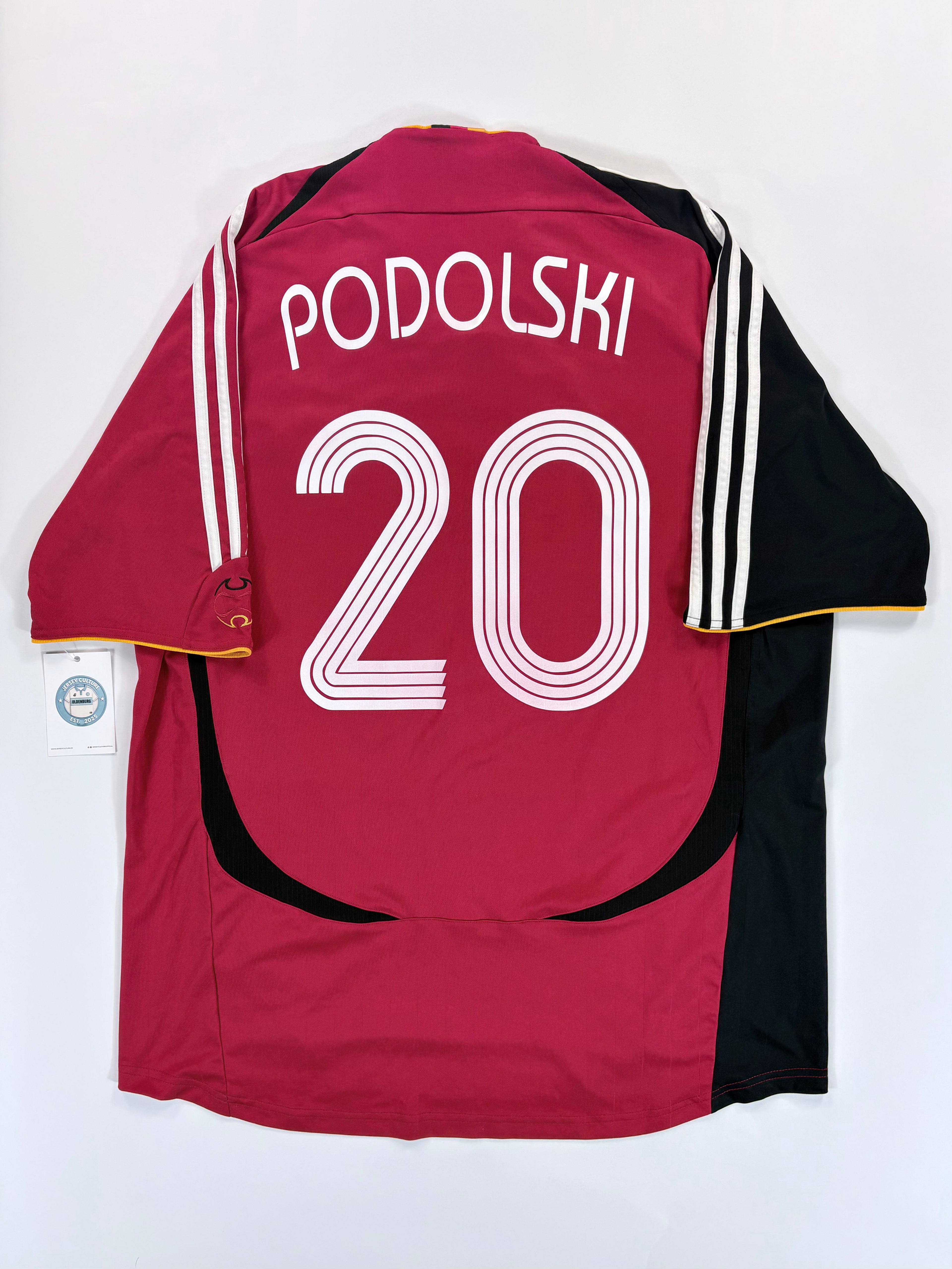 Deutschland Auswärtstrikot WM 2006 - #20 Podolski - XL