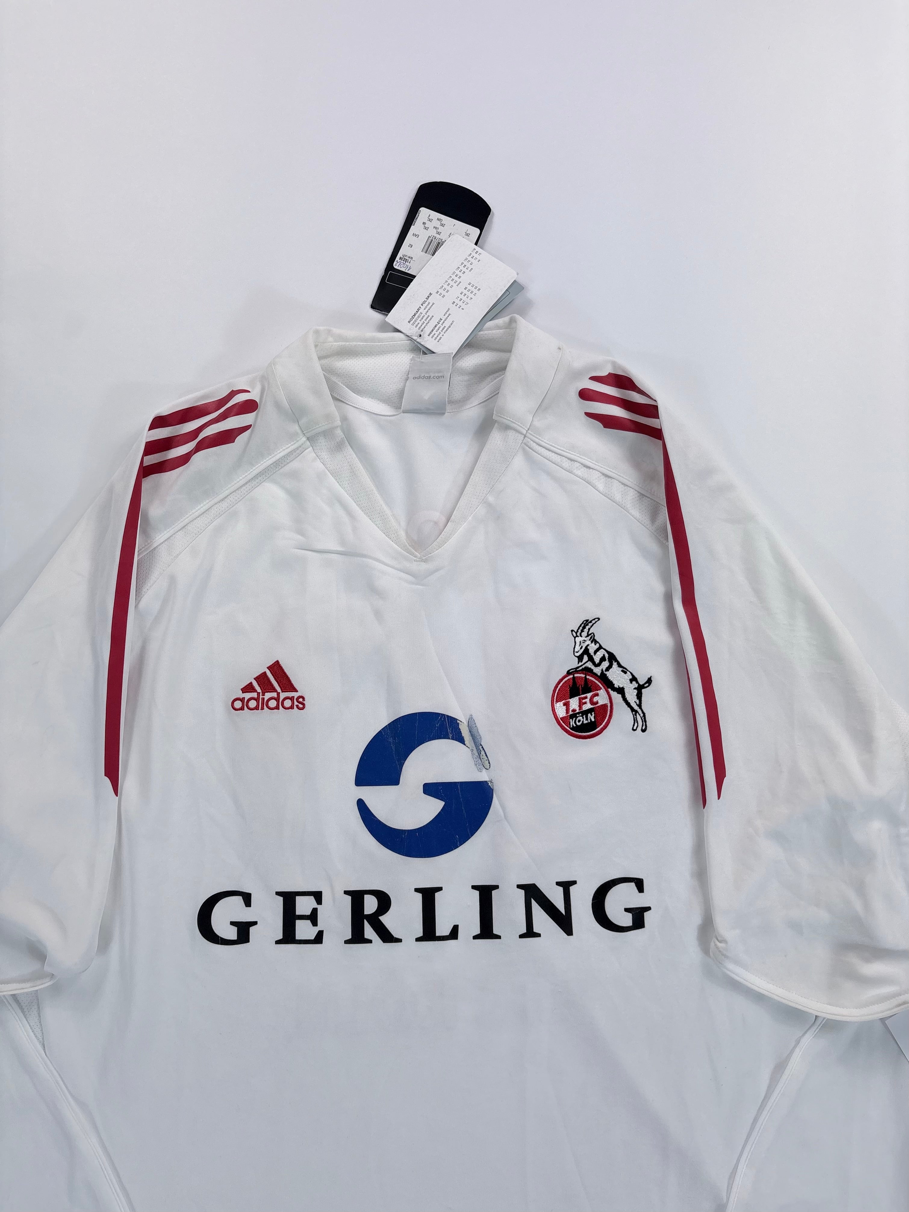 1. FC Köln Heimtrikot 2005/2006 - #10 Podolski - XXL - Mit Etikett!