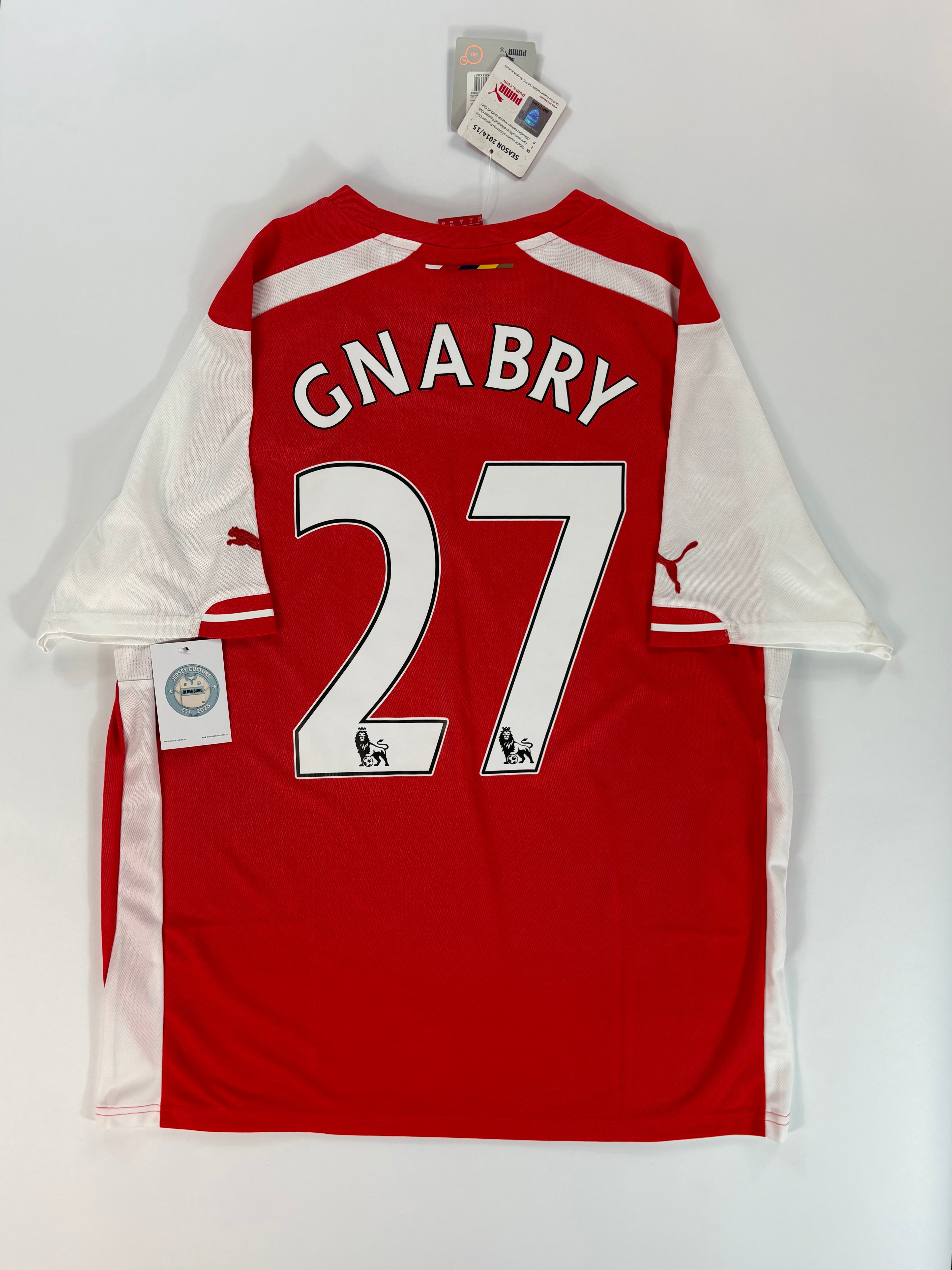 Arsenal Heimtrikot 2014/2015 - #27 Gnabry - XL - NEU!