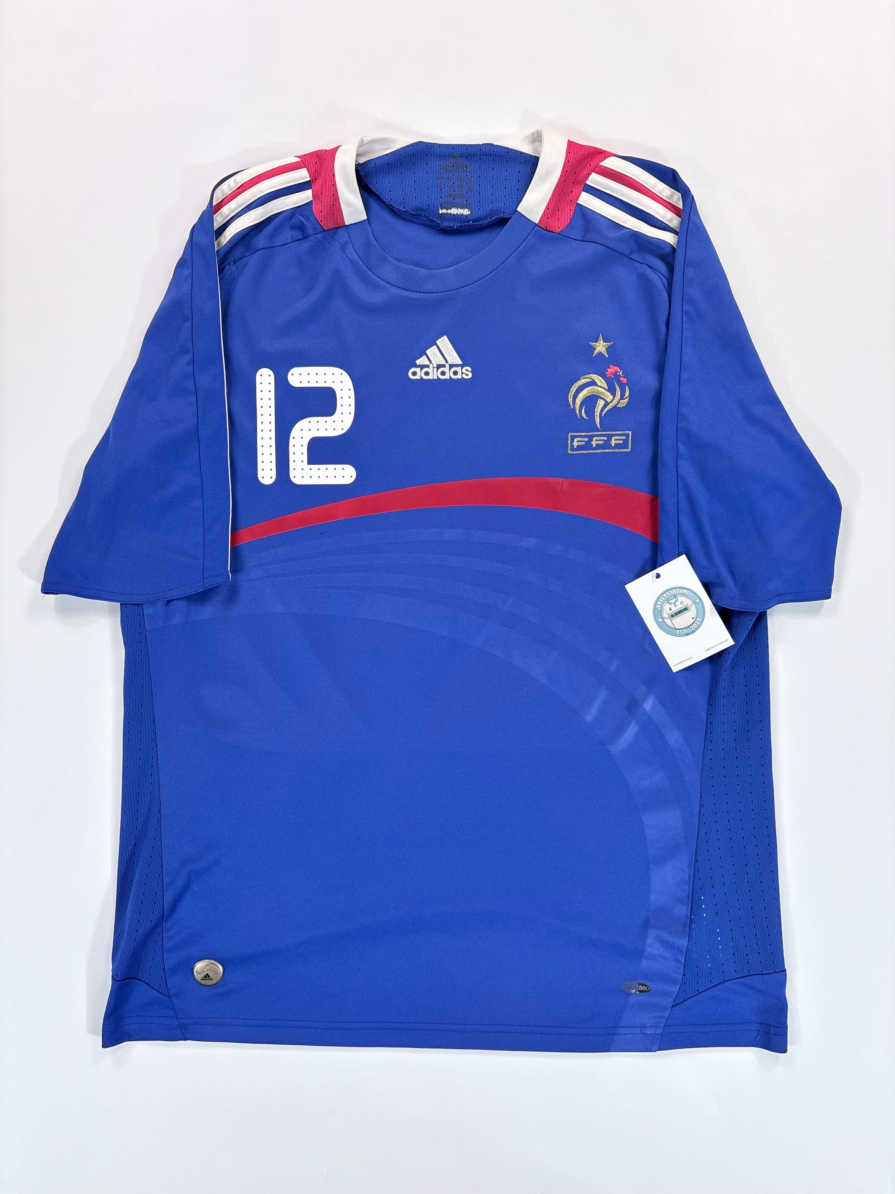 Frankreich Heimtrikot EM 2008 - #12 Henry - L