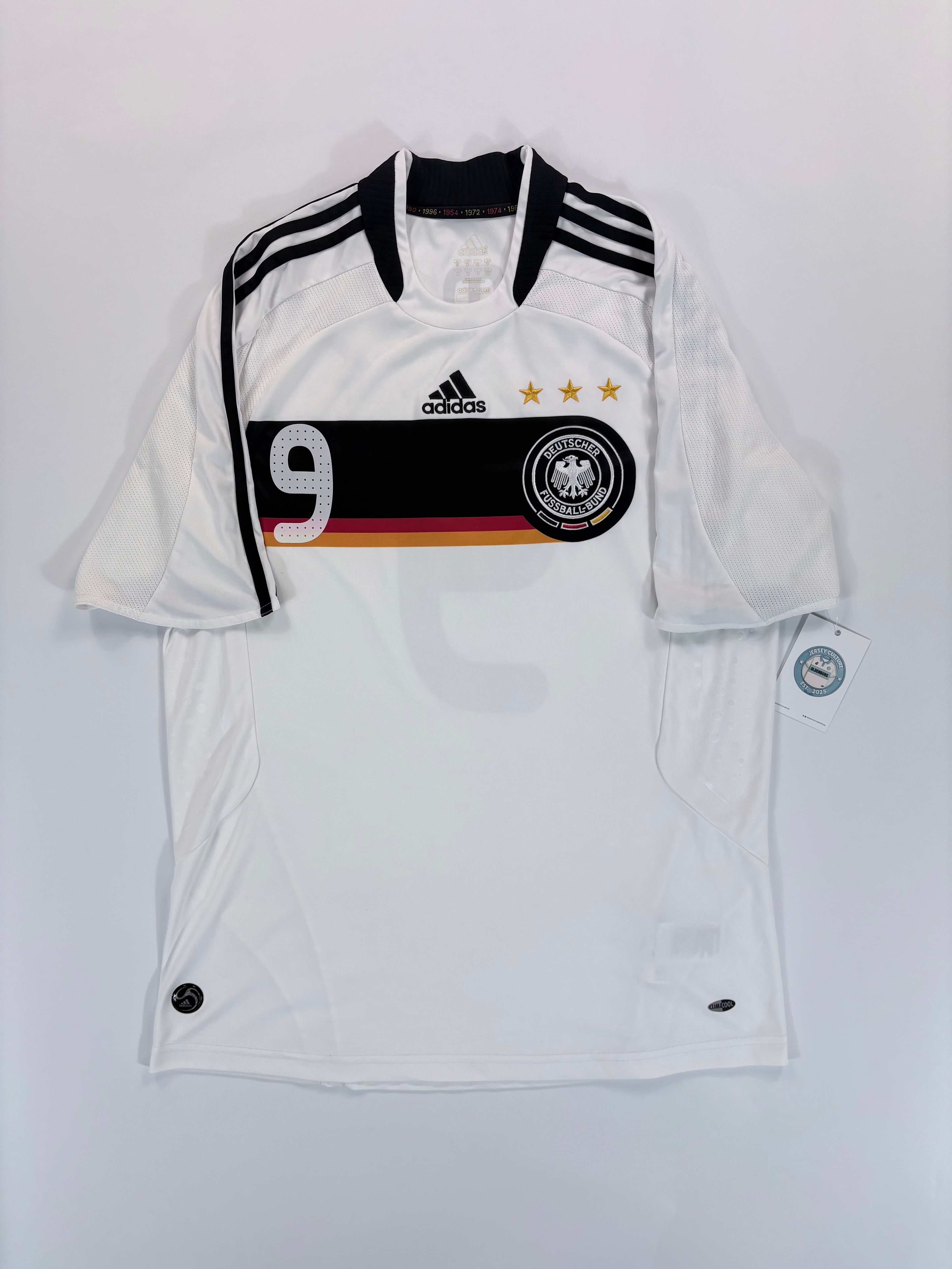 Deutschland Heimtrikot EM 2008 - #9 Gomez - M