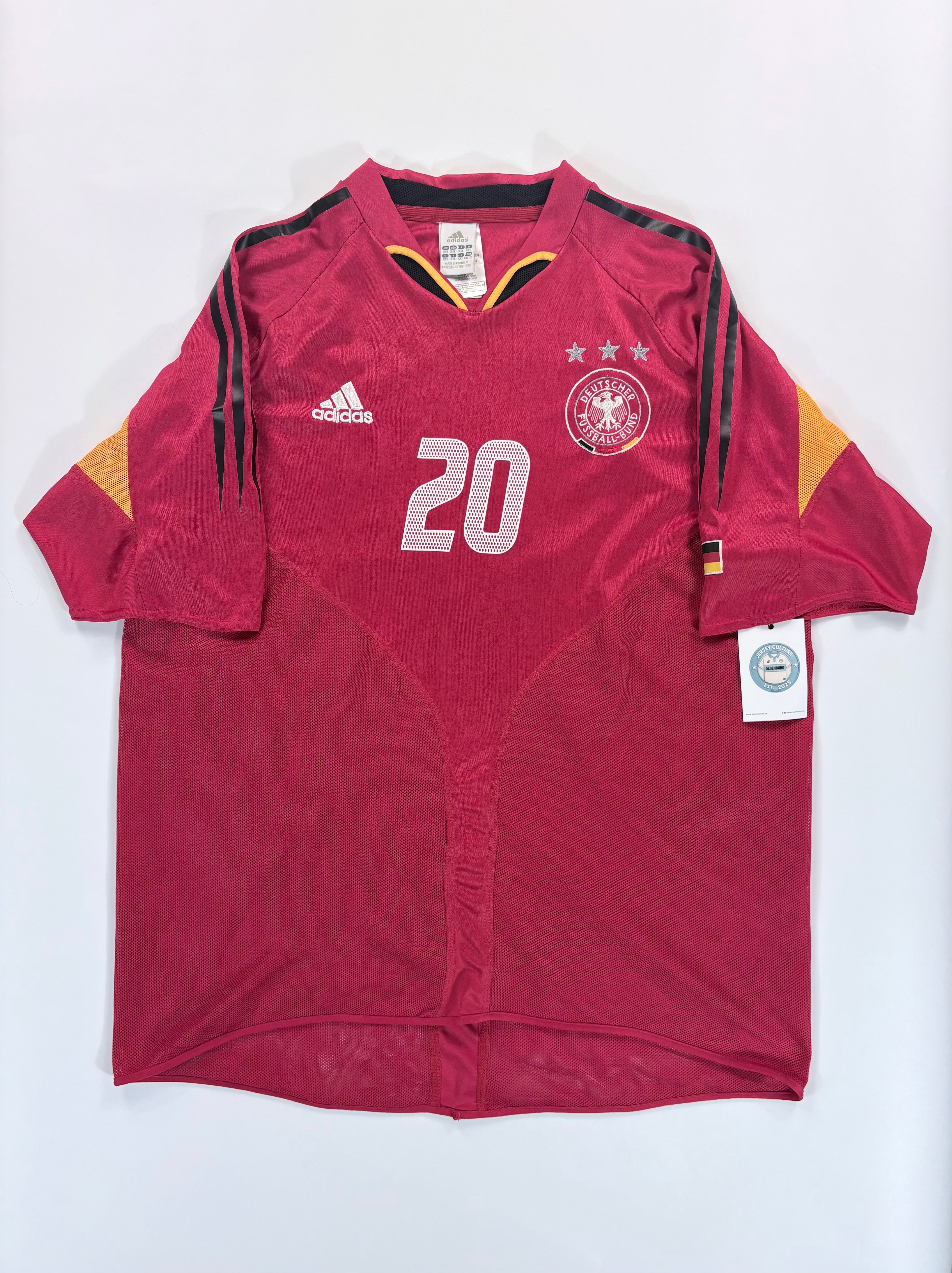 Deutschland 3. Trikot EM 2004 - #20 Podolski - XXL