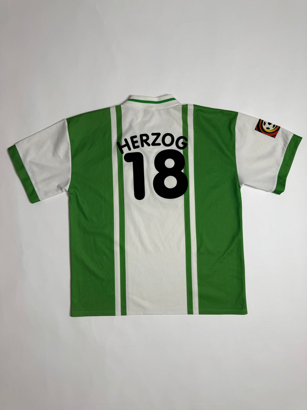 Werder Bremen Heimtrikot 96/97 - #18 Herzog - XL