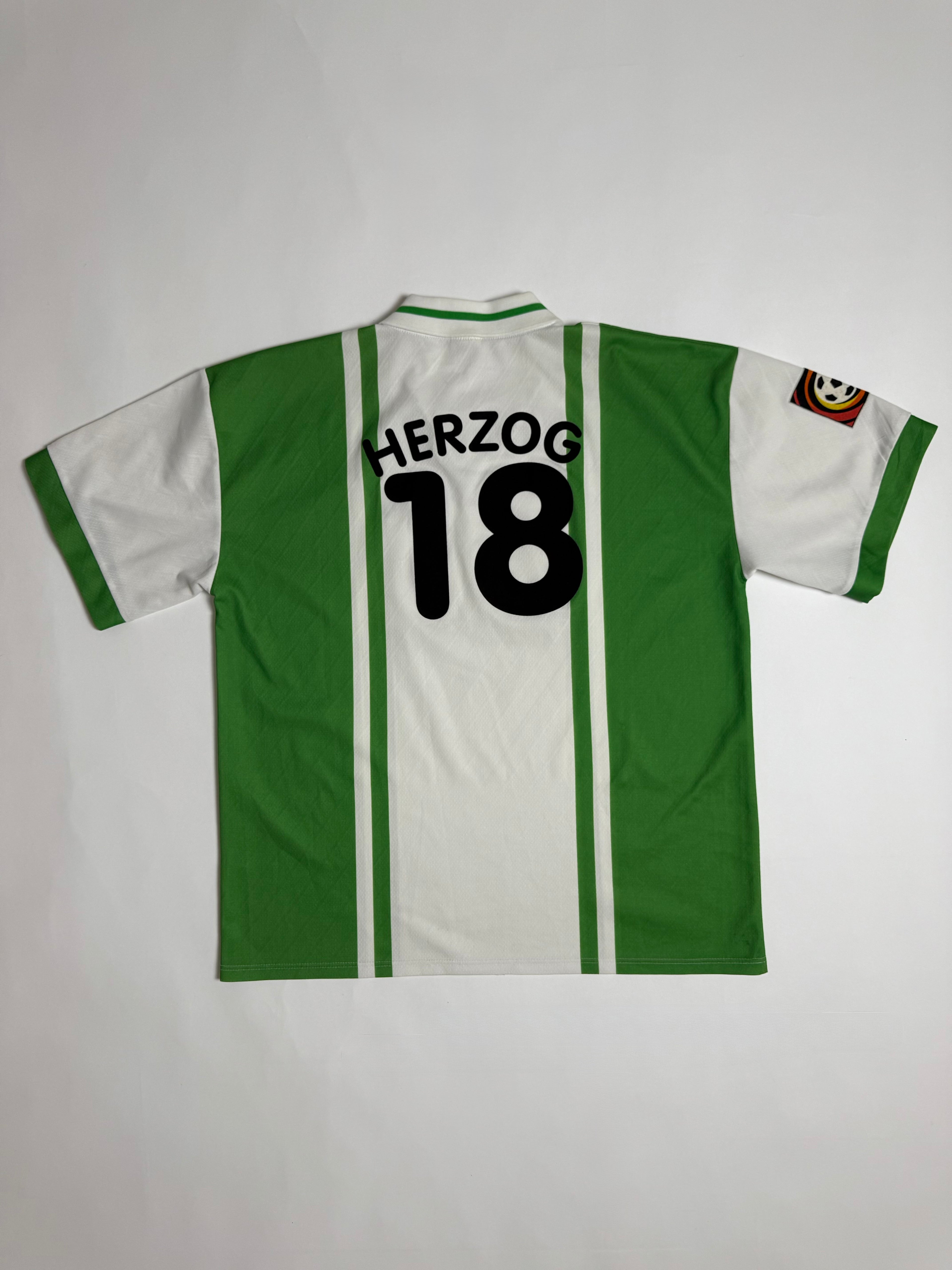 Werder Bremen Heimtrikot 96/97 - #18 Herzog - XL