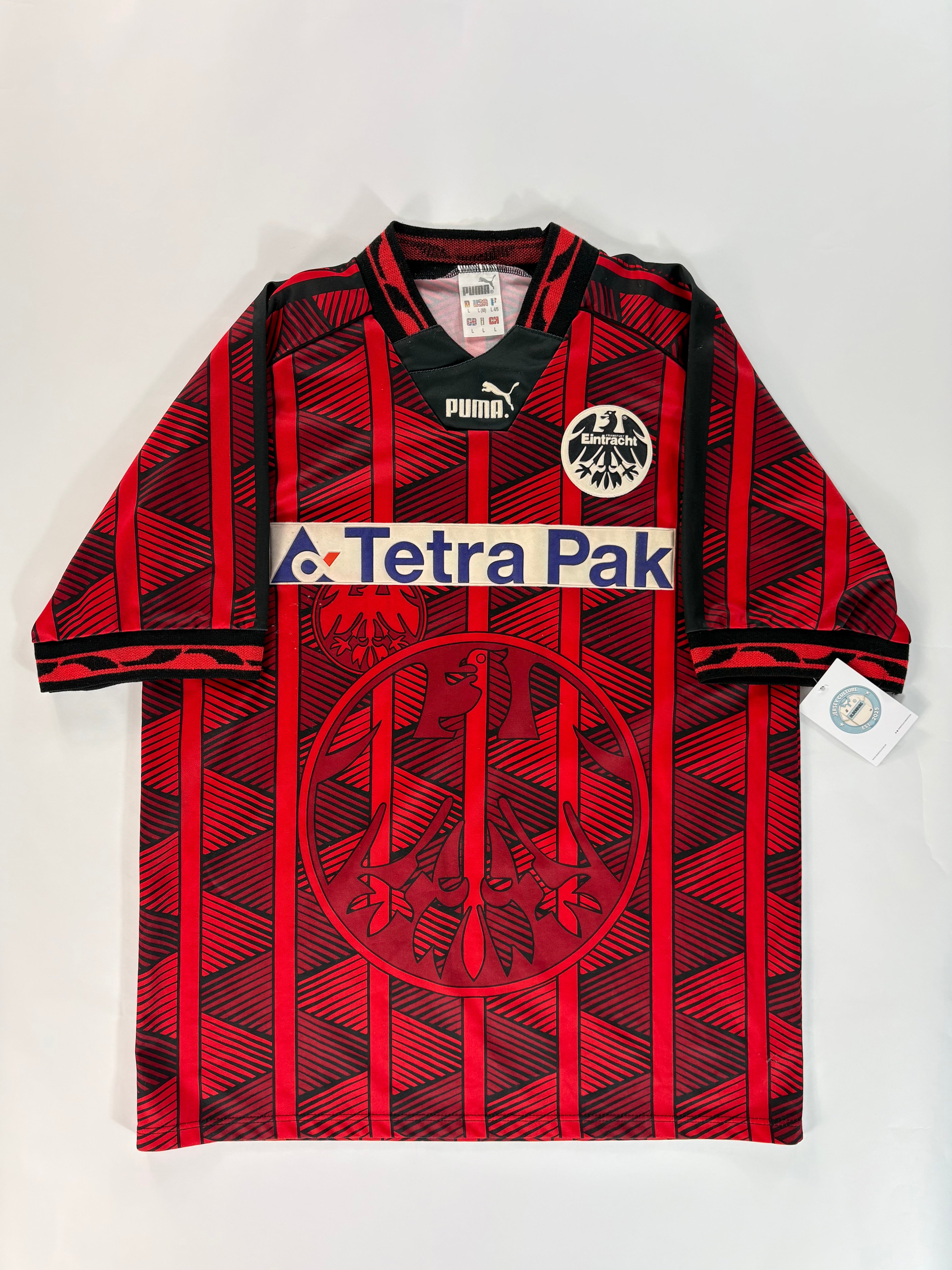 Eintracht Frankfurt Heimtrikot 1995/1996 - #10 Okocha - L