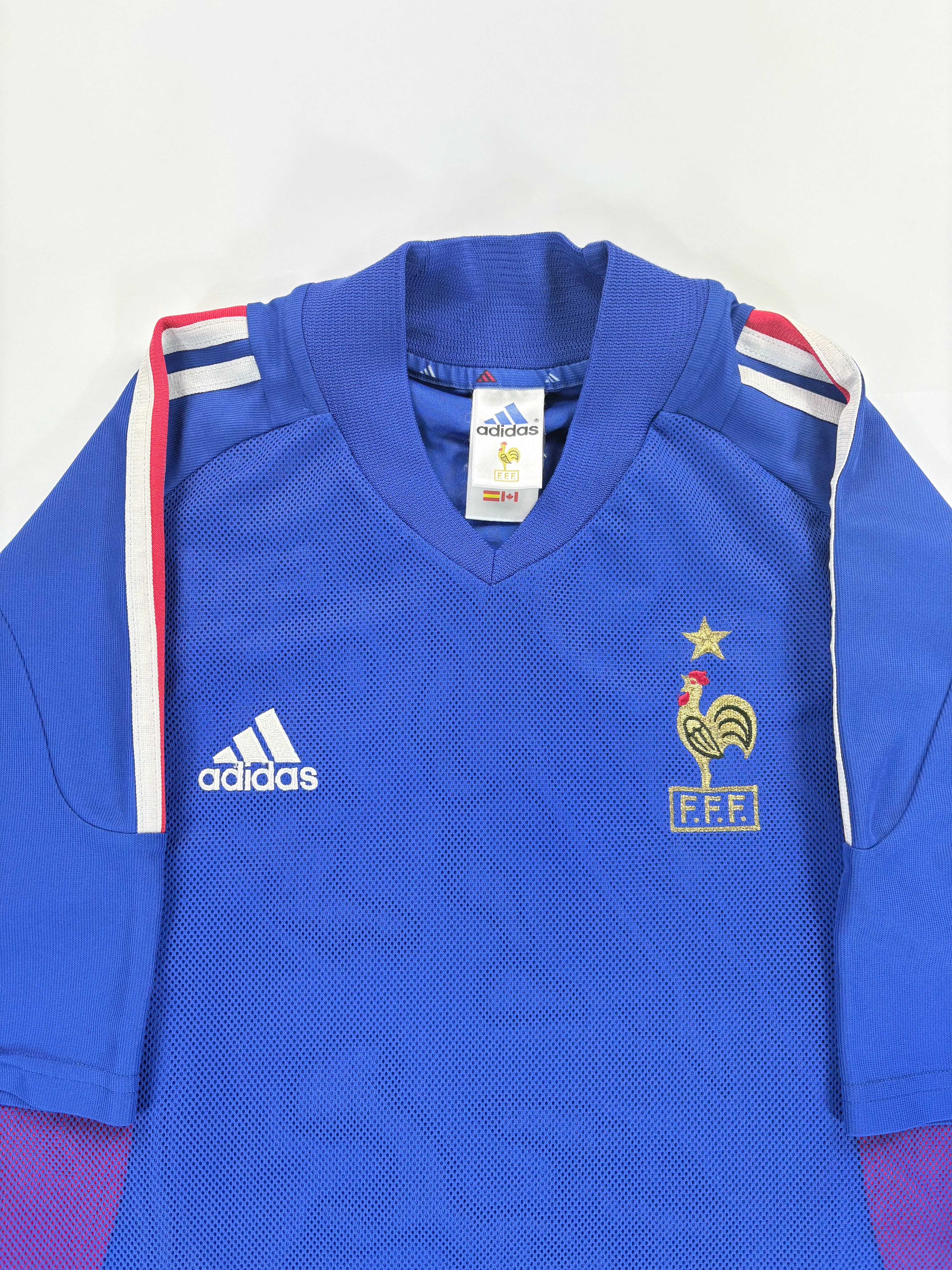 Frankreich Heimtrikot WM 2002 - #10 Zidane - M