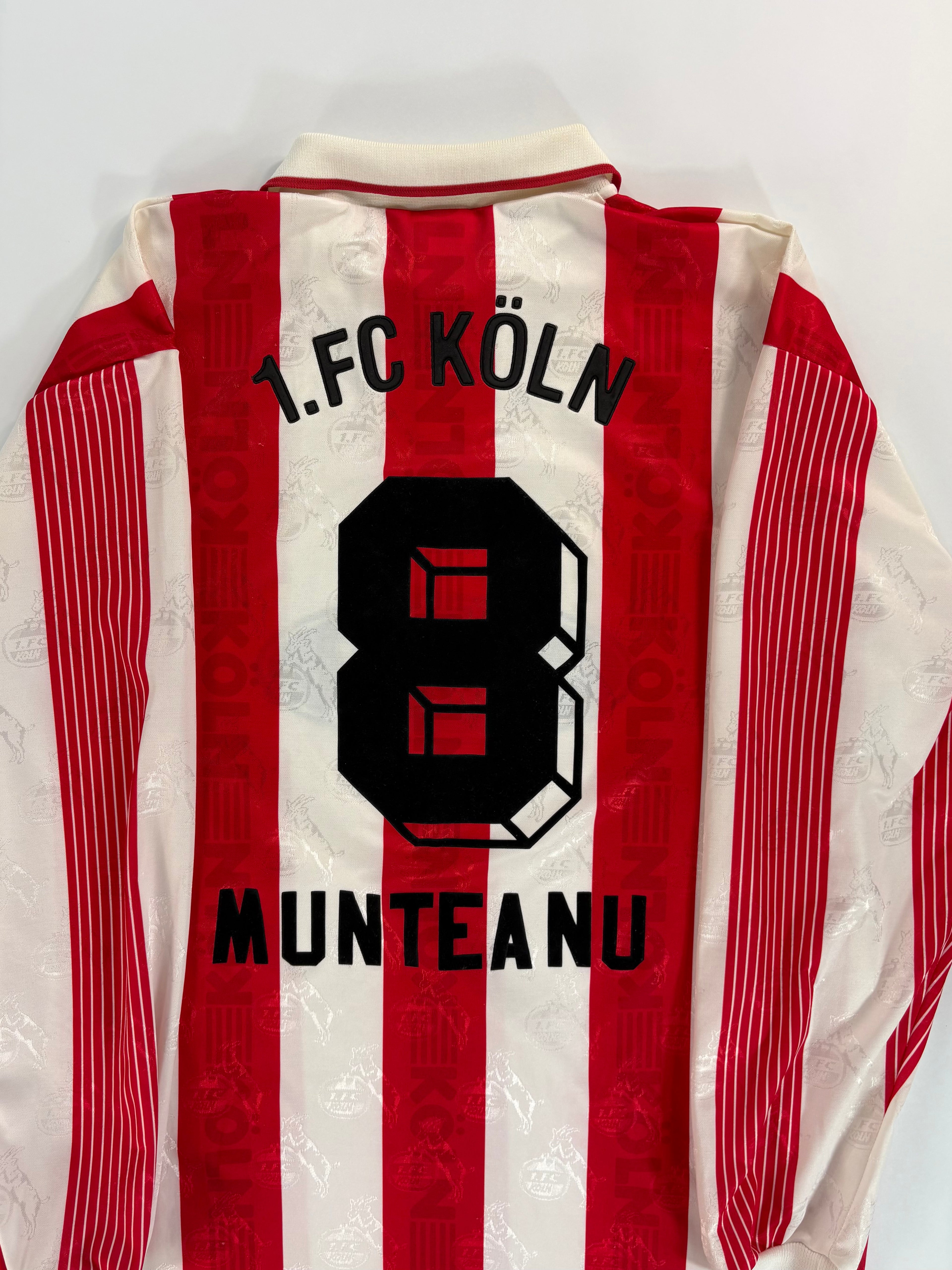 1. FC Köln Heimtrikot 1995/1996 - #8 Munteanu - XL