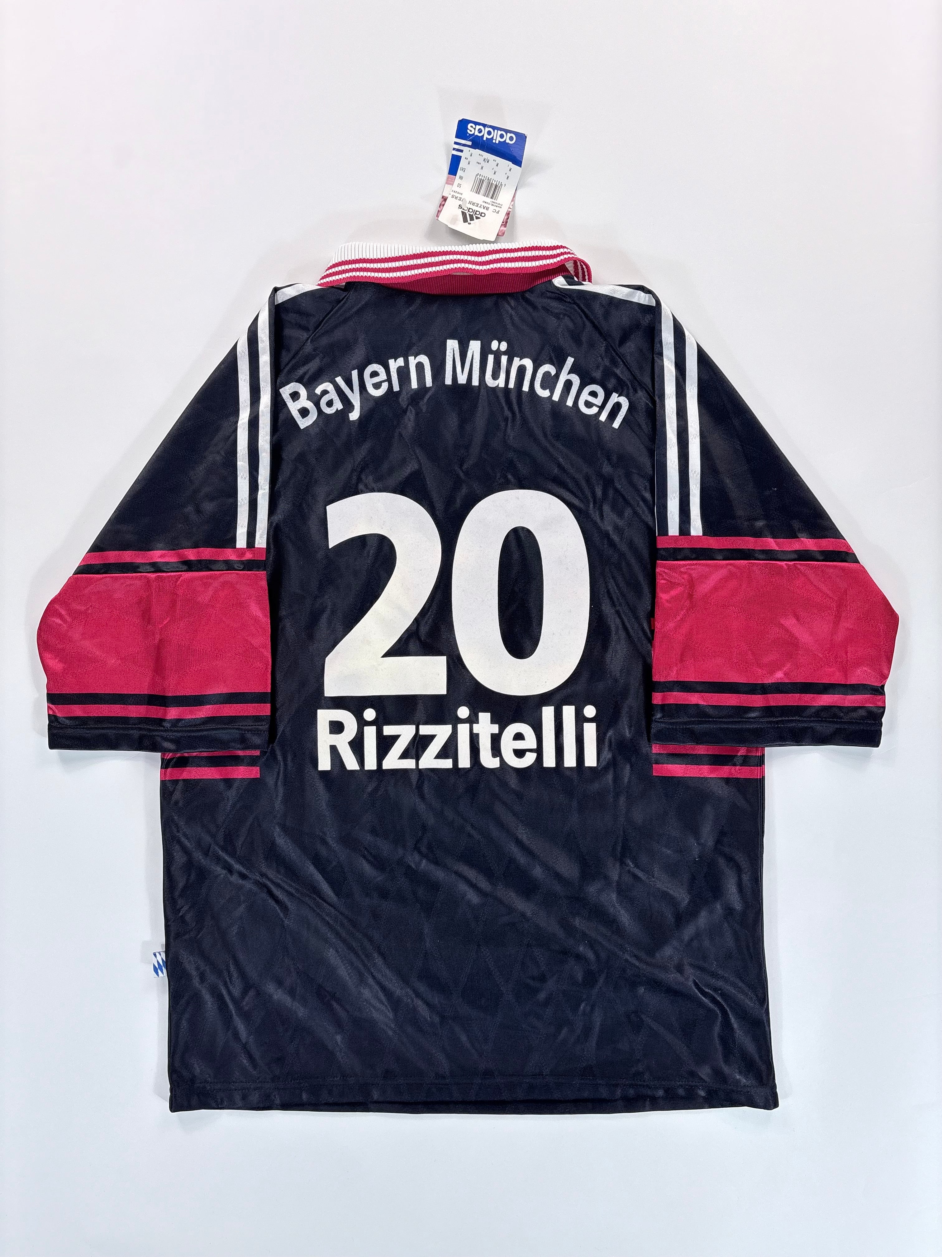 Bayern München Heimtrikot 1997/1998 - #20 Rizzitelli - M - Mit Etikett!