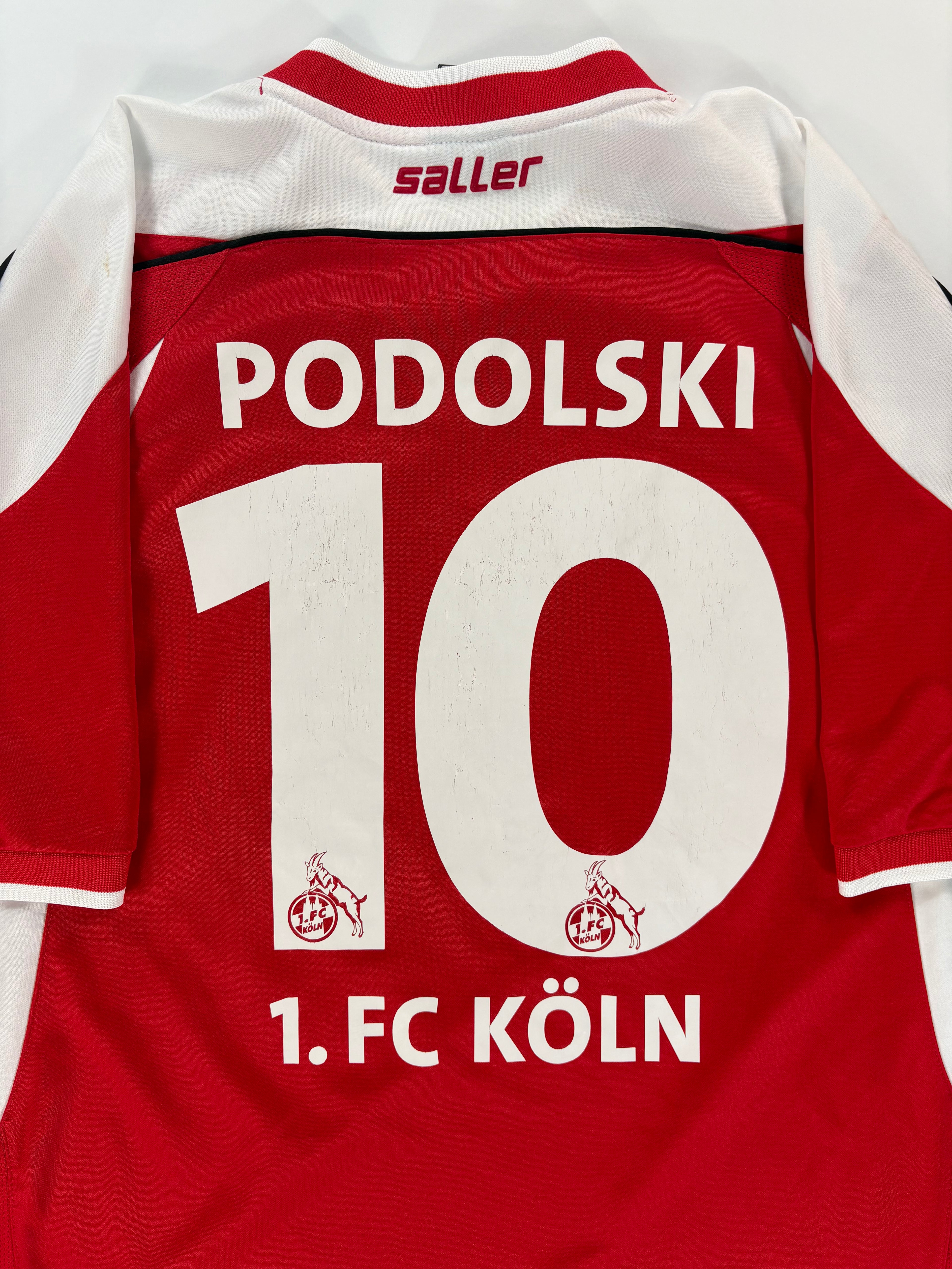 1. FC Köln Heimtrikot 2004/2005 - #10 Podolski - L/XL