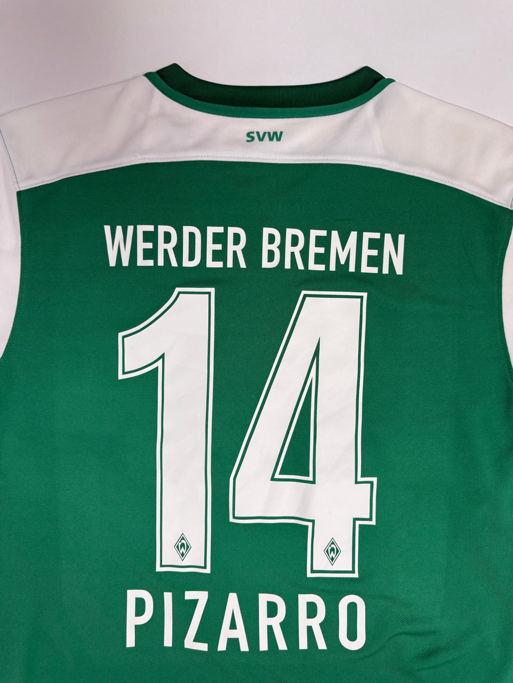 Werder Bremen Heimtrikot 15/16 - #14 Pizarro - M