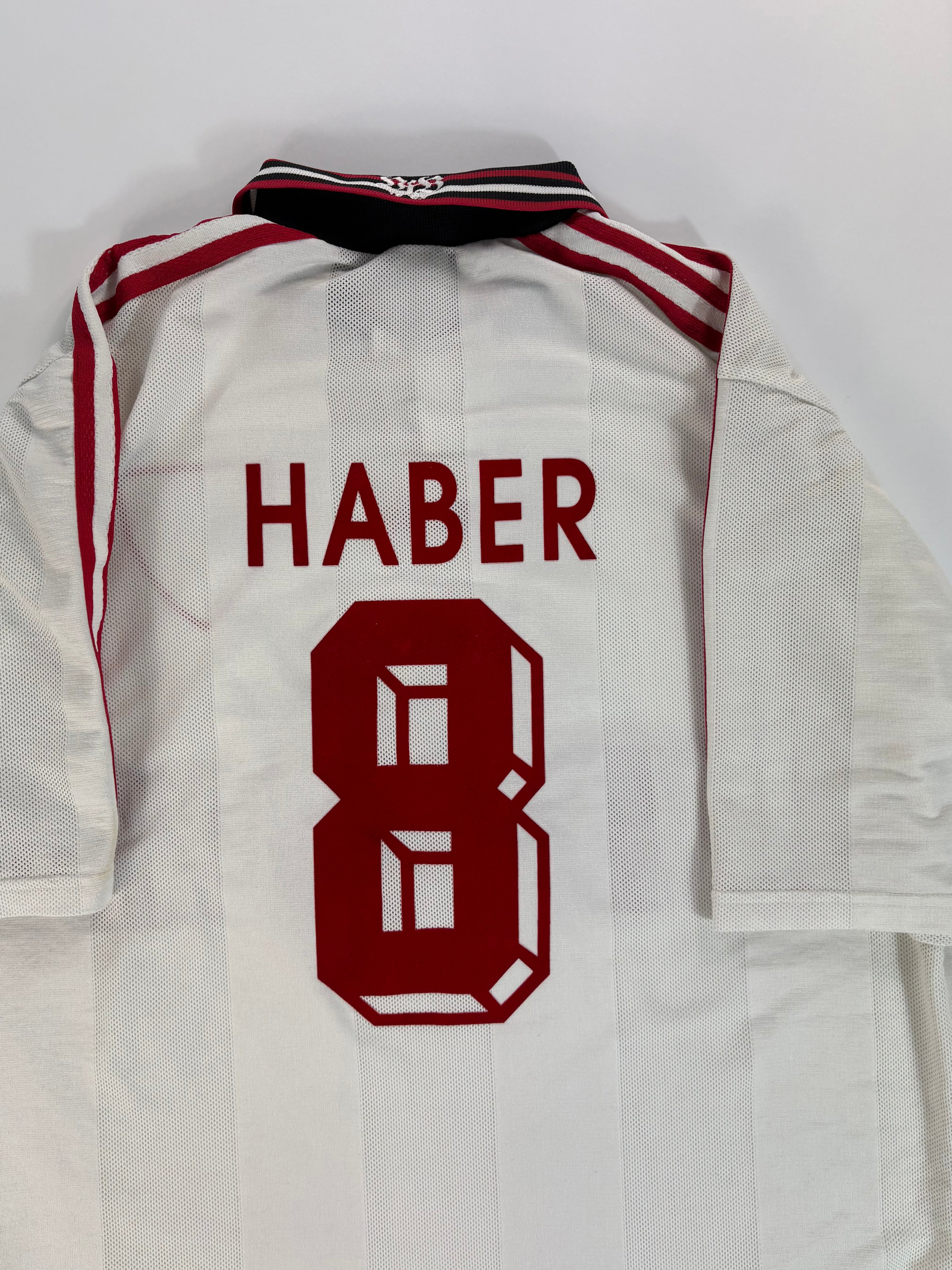 VfB Stuttgart Heimtrikot 1997/1998 - #8 Haber - L