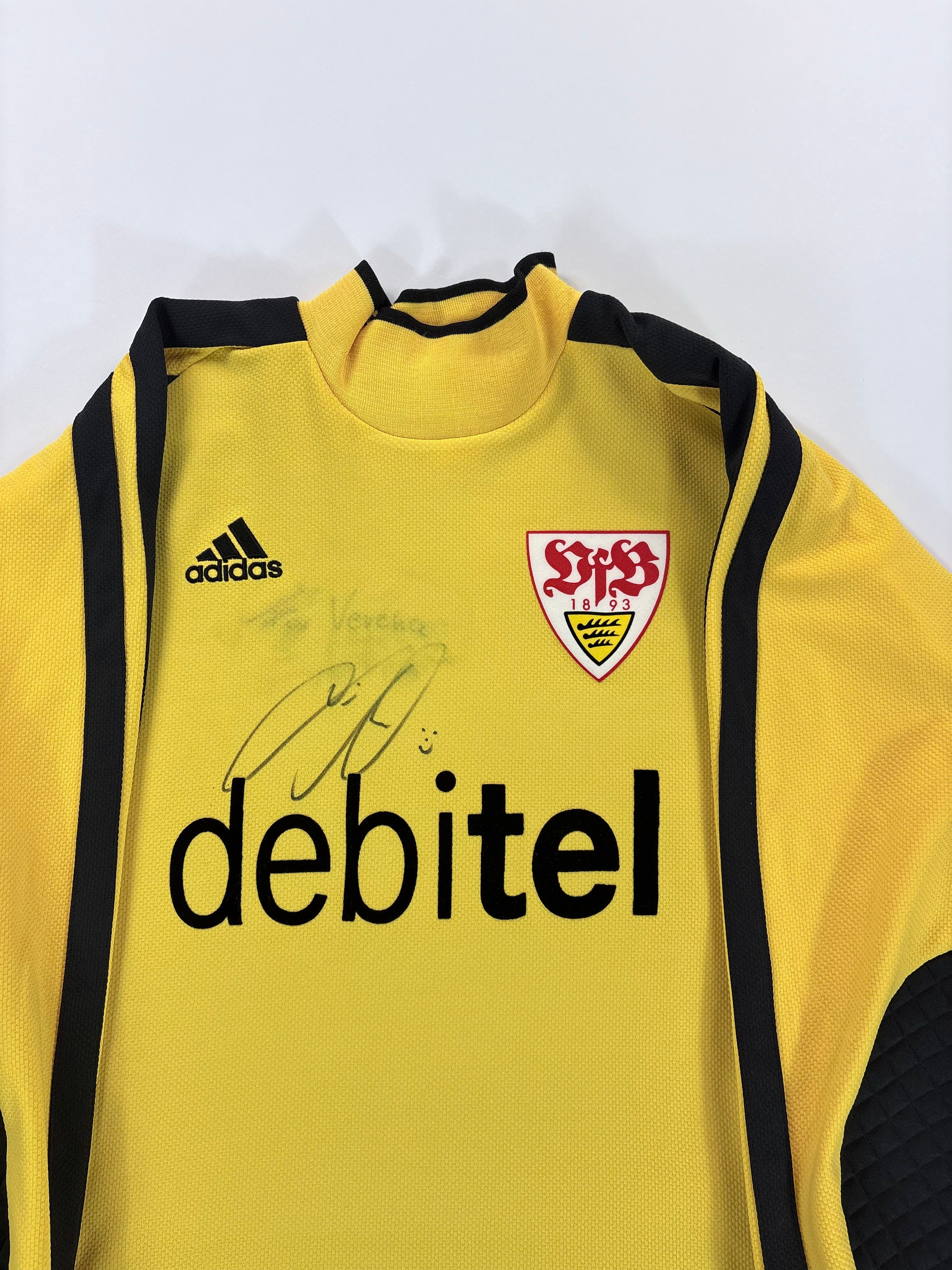 VfB Stuttgart Torwarttrikot 2001/2002 - #1 Hildebrand - L - Spielertrikot