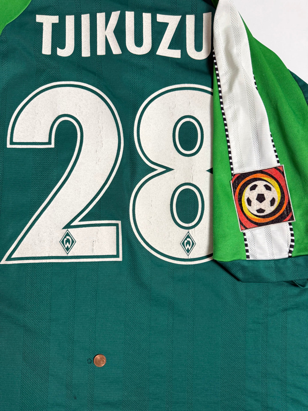 Werder Bremen Auswärtstrikot 98/99 - #Tjikuzu - XXL
