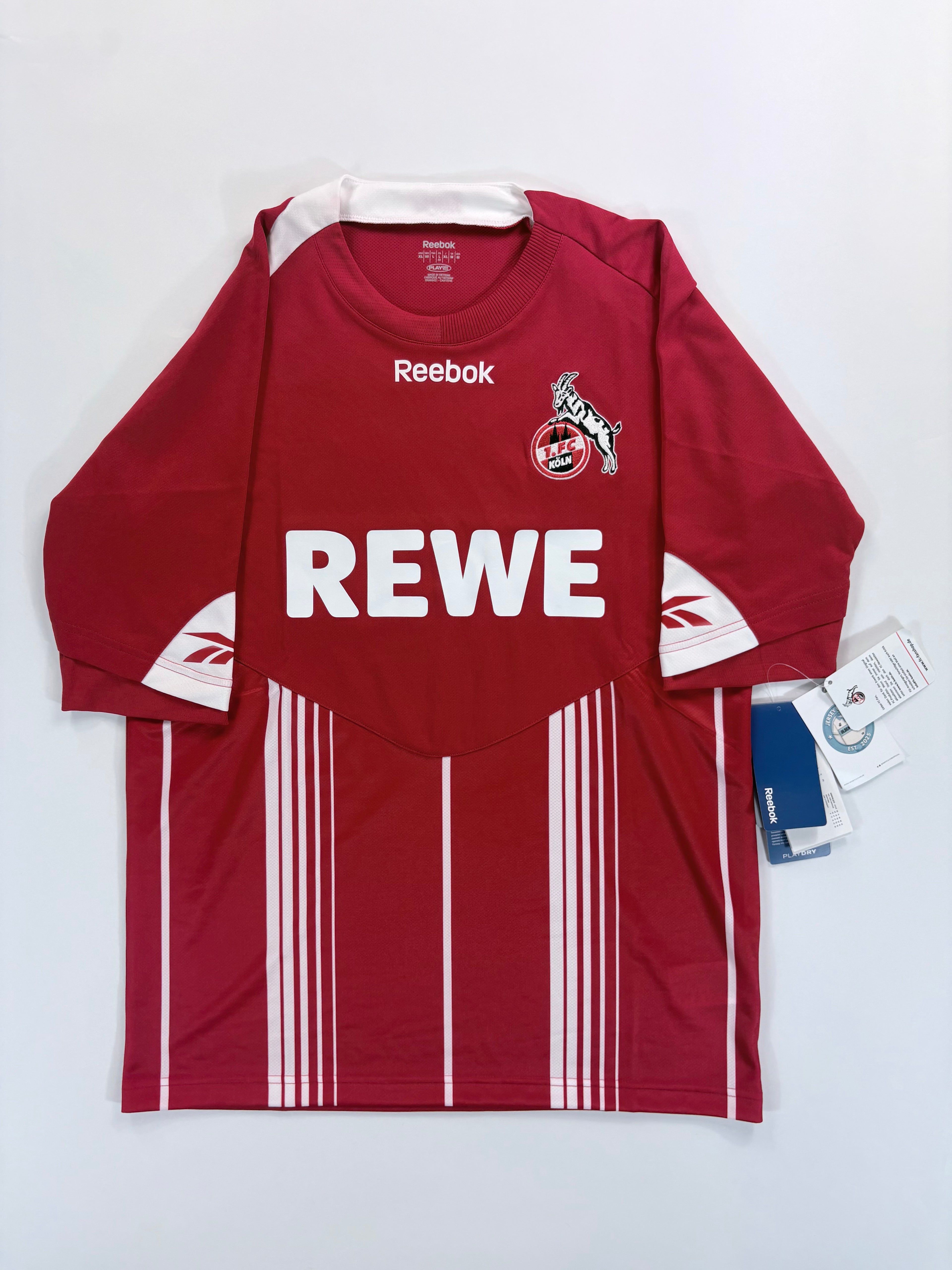 1. FC Köln Heimtrikot 2009/2010 - #10 Podolski - M - mit Etikett!