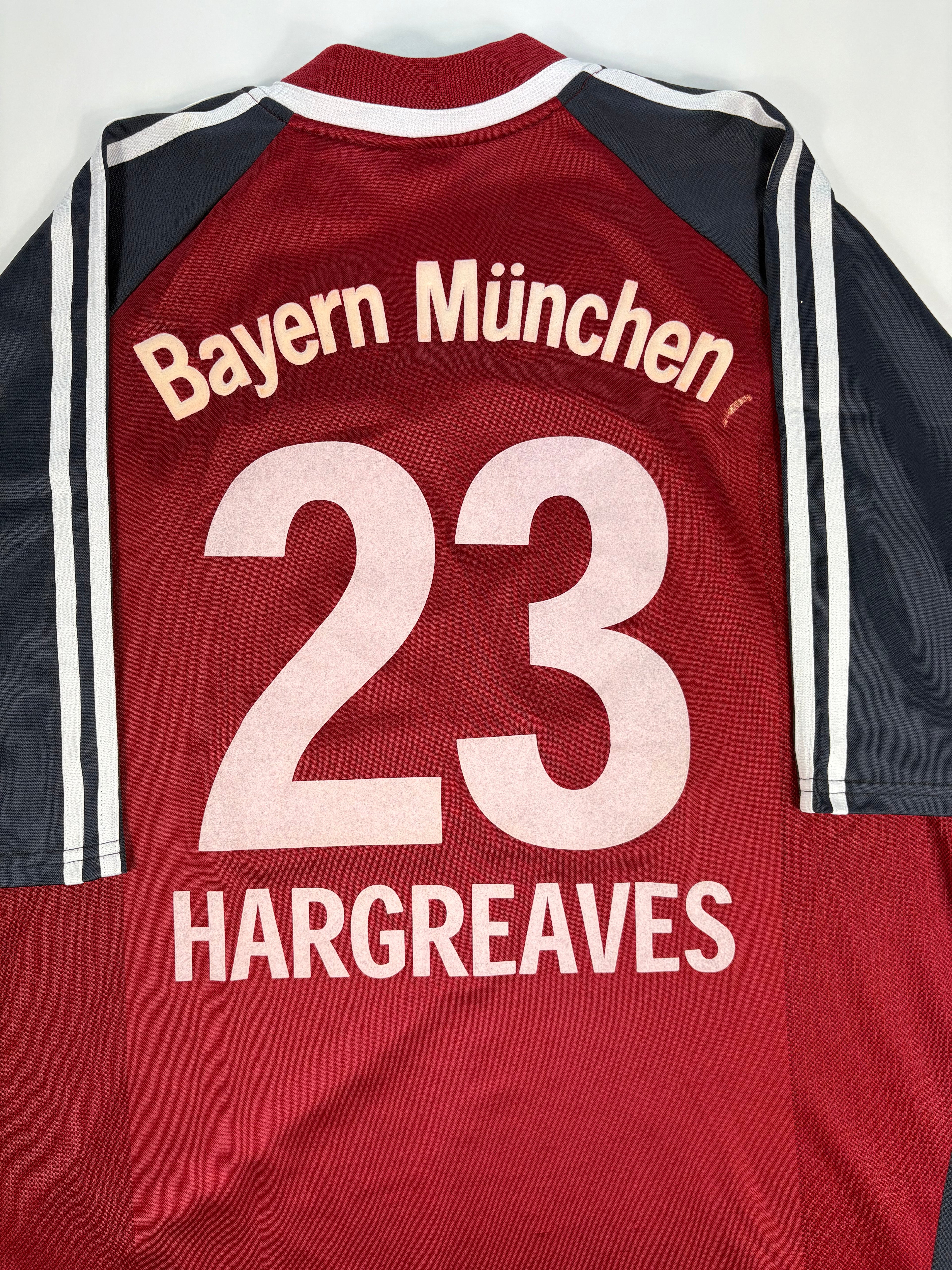 Bayern München Heimtrikot 2001/2002 - #23 Hargreaves - XXL