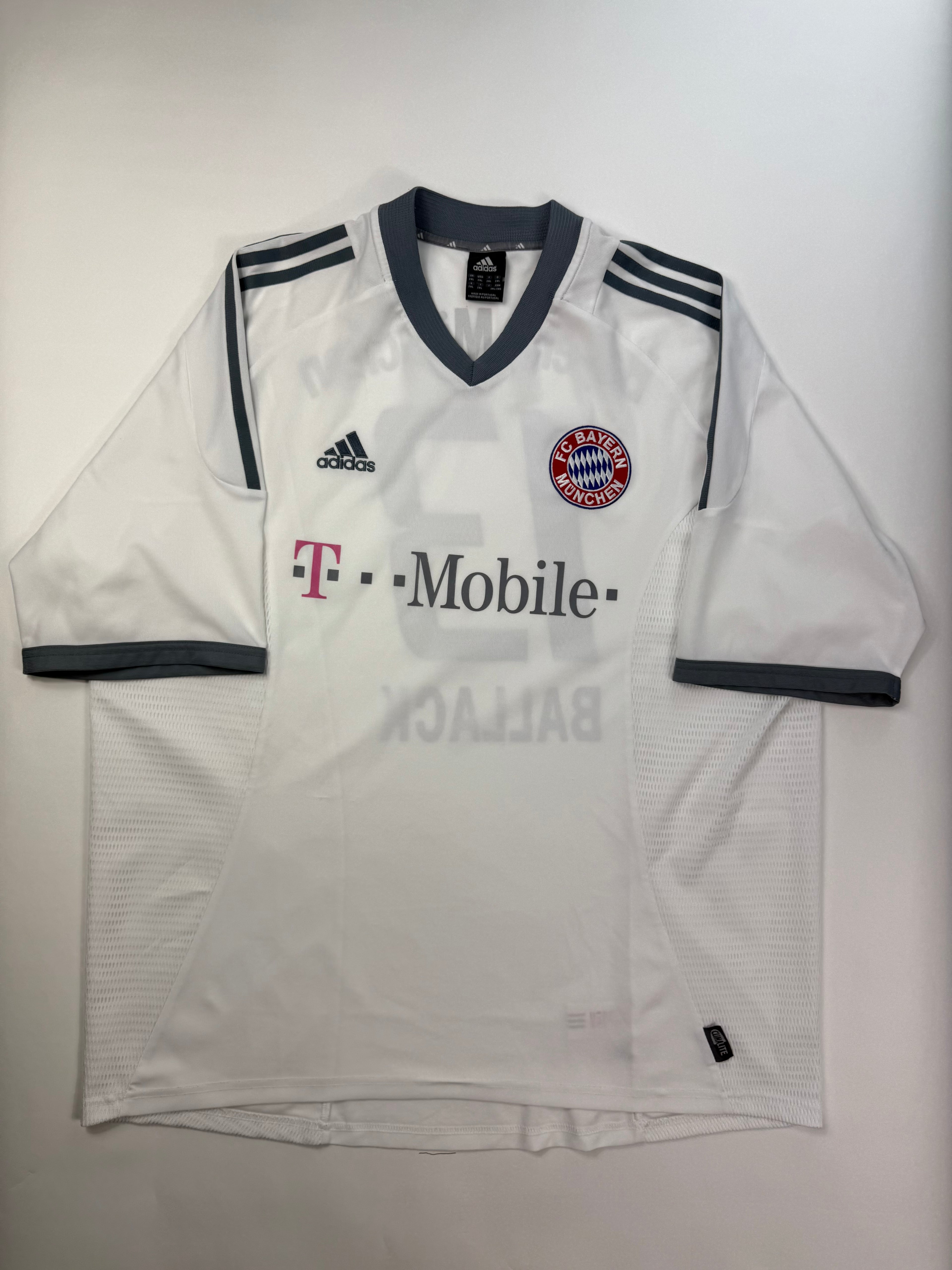 Bayern München Auswärtstrikot 2002/2003 - #13 Ballack - XXL